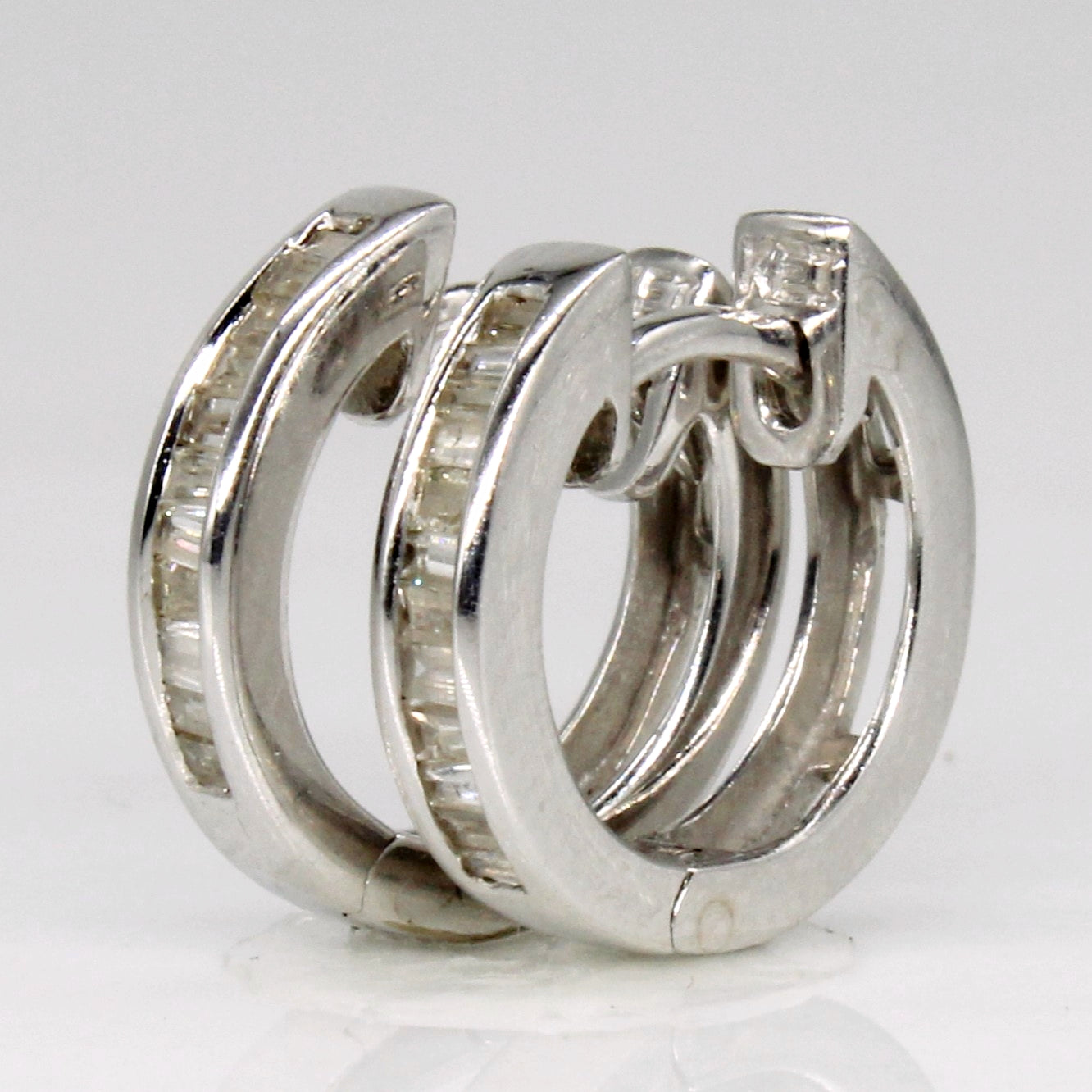 Diamond Hoop Earrings | 0.16ctw |
