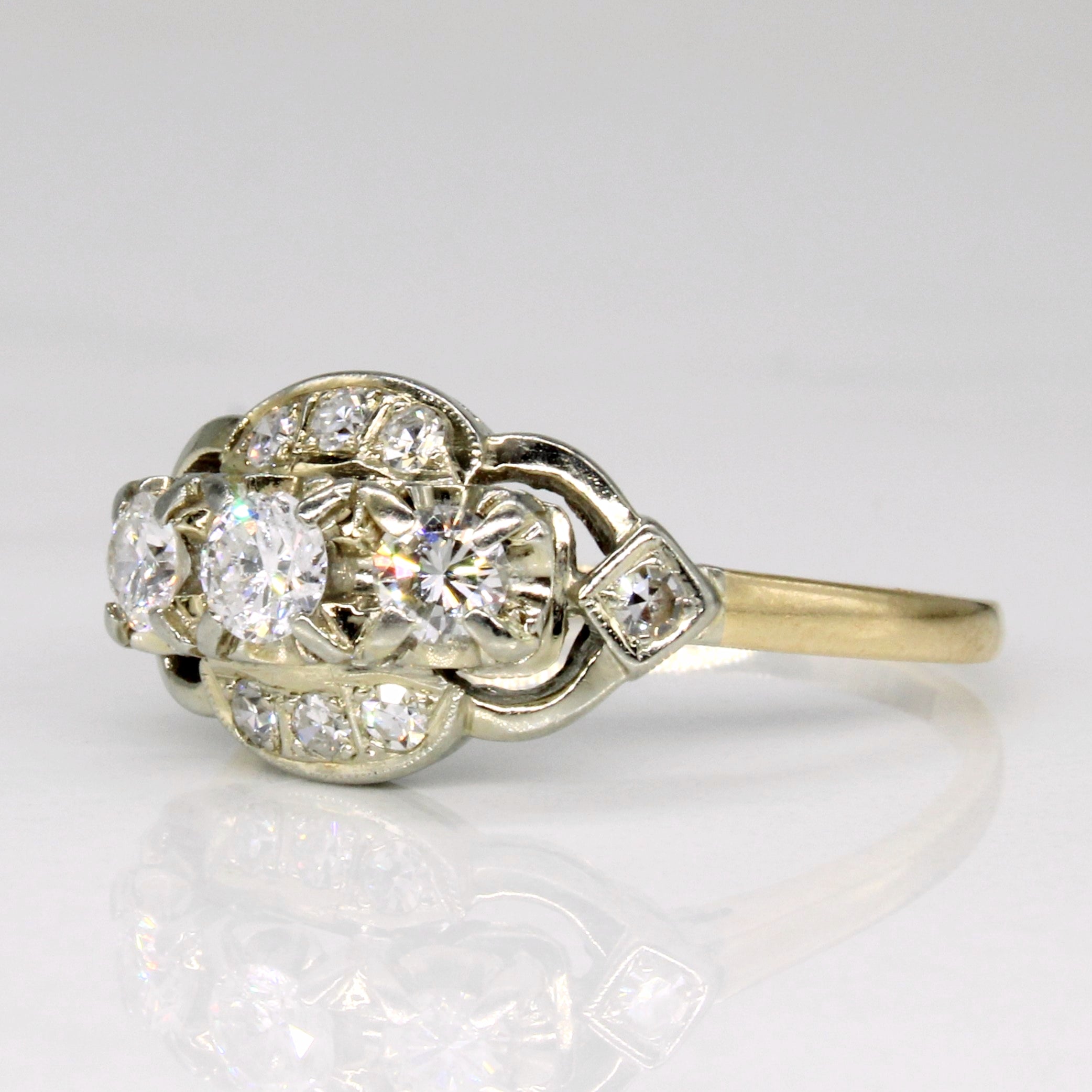 Birks' Vintage Diamond Ring | 0.55ctw | SZ 7.25 |