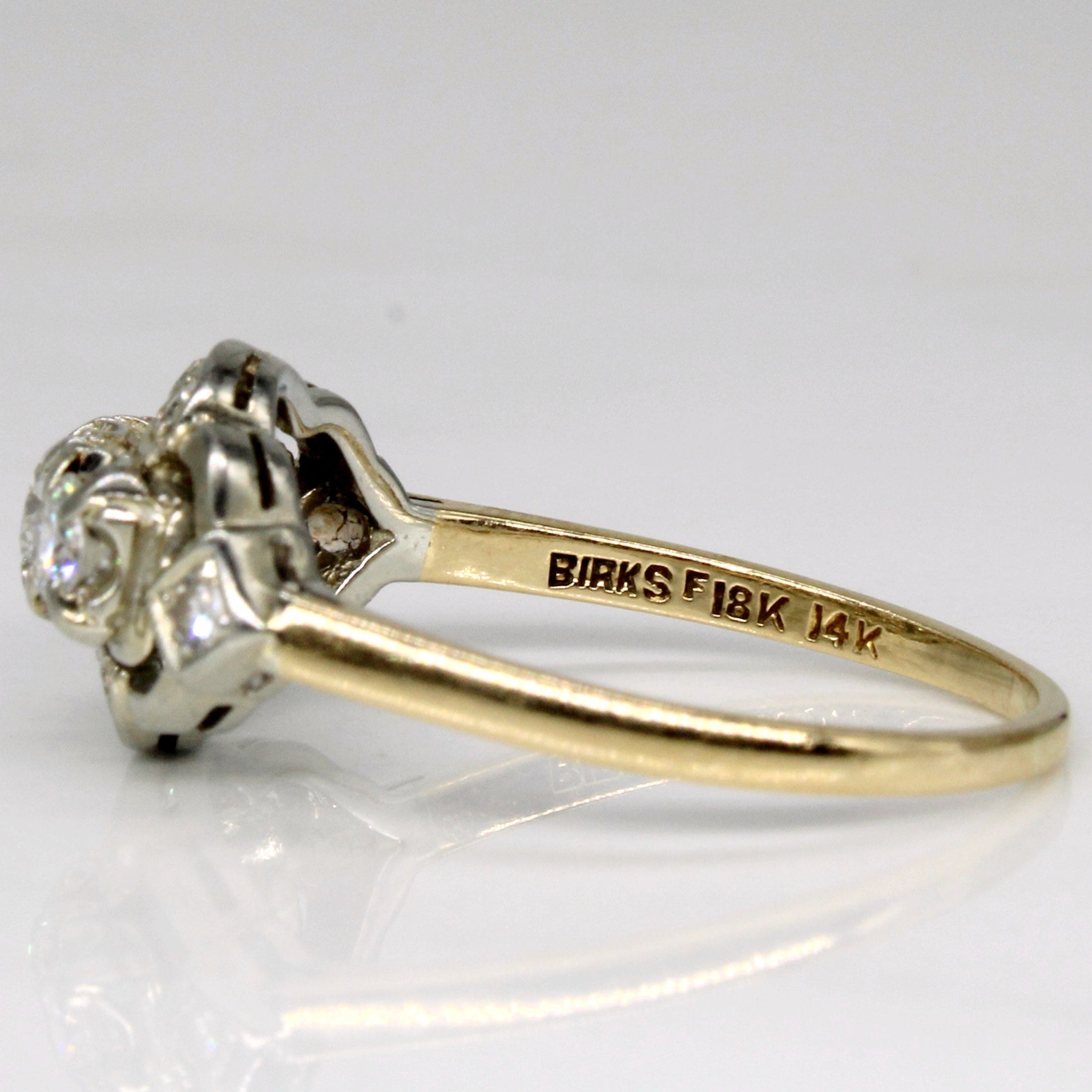 Birks' Vintage Diamond Ring | 0.55ctw | SZ 7.25 |
