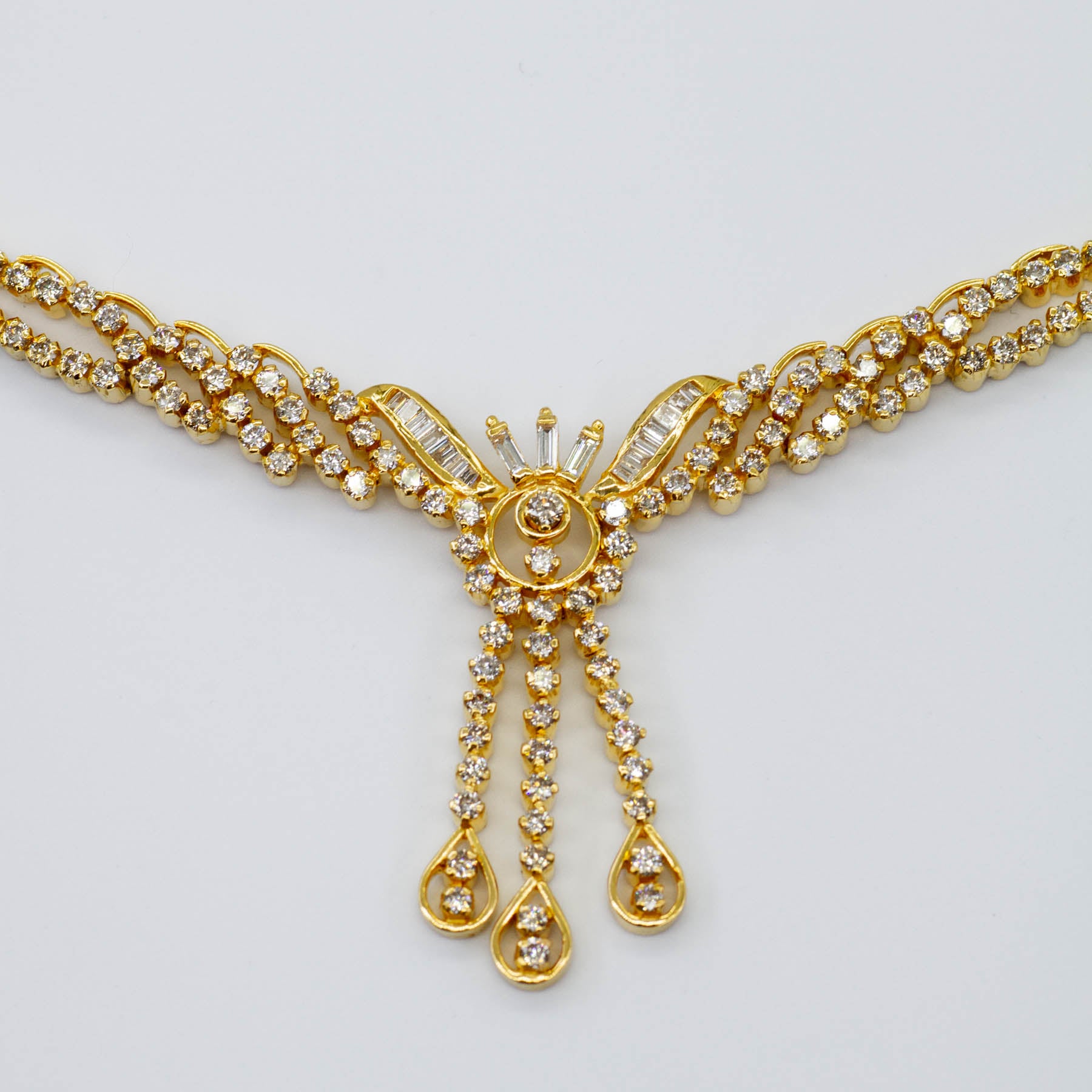 Multi-Diamond Necklace | 4.52ctw | 14"|
