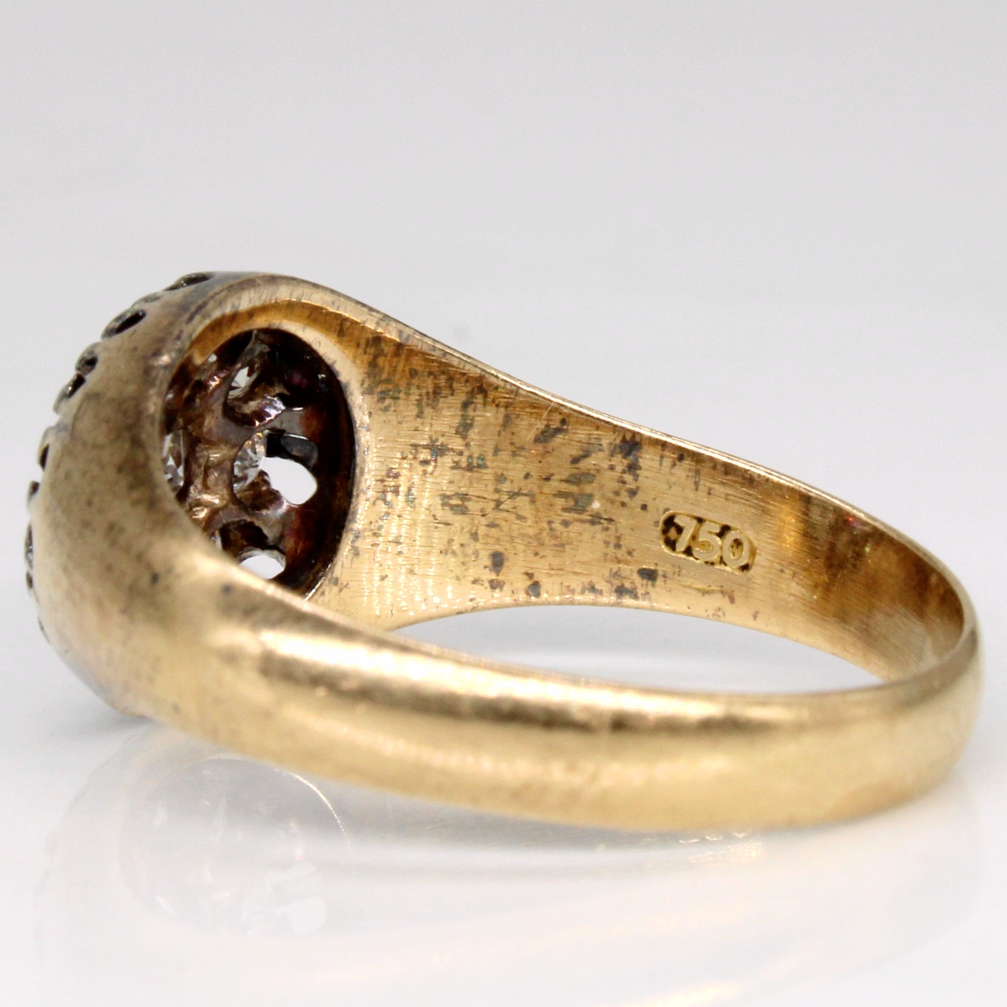 Diamond Cocktail Ring | 0.57ctw | SZ 8.75 |