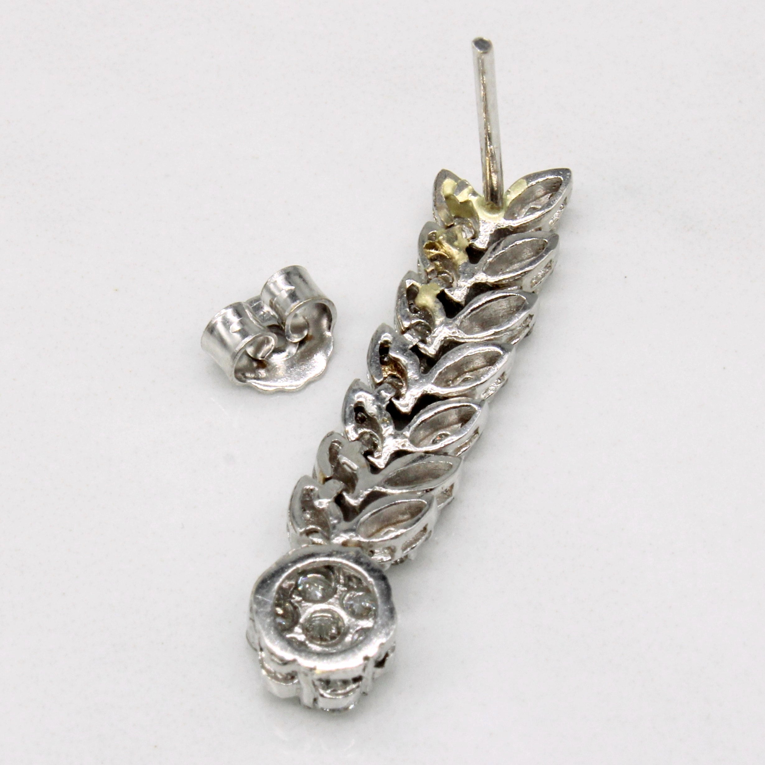 Boucles d'oreilles pendantes en diamants | 1,32 ct |