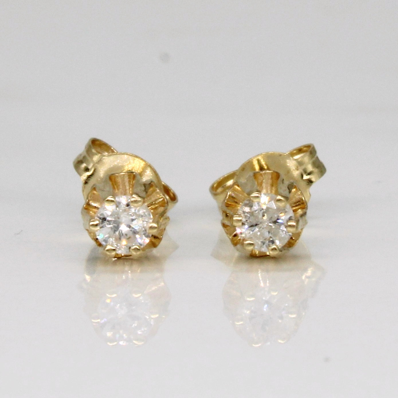 Diamond Stud Earrings | 0.12ctw |
