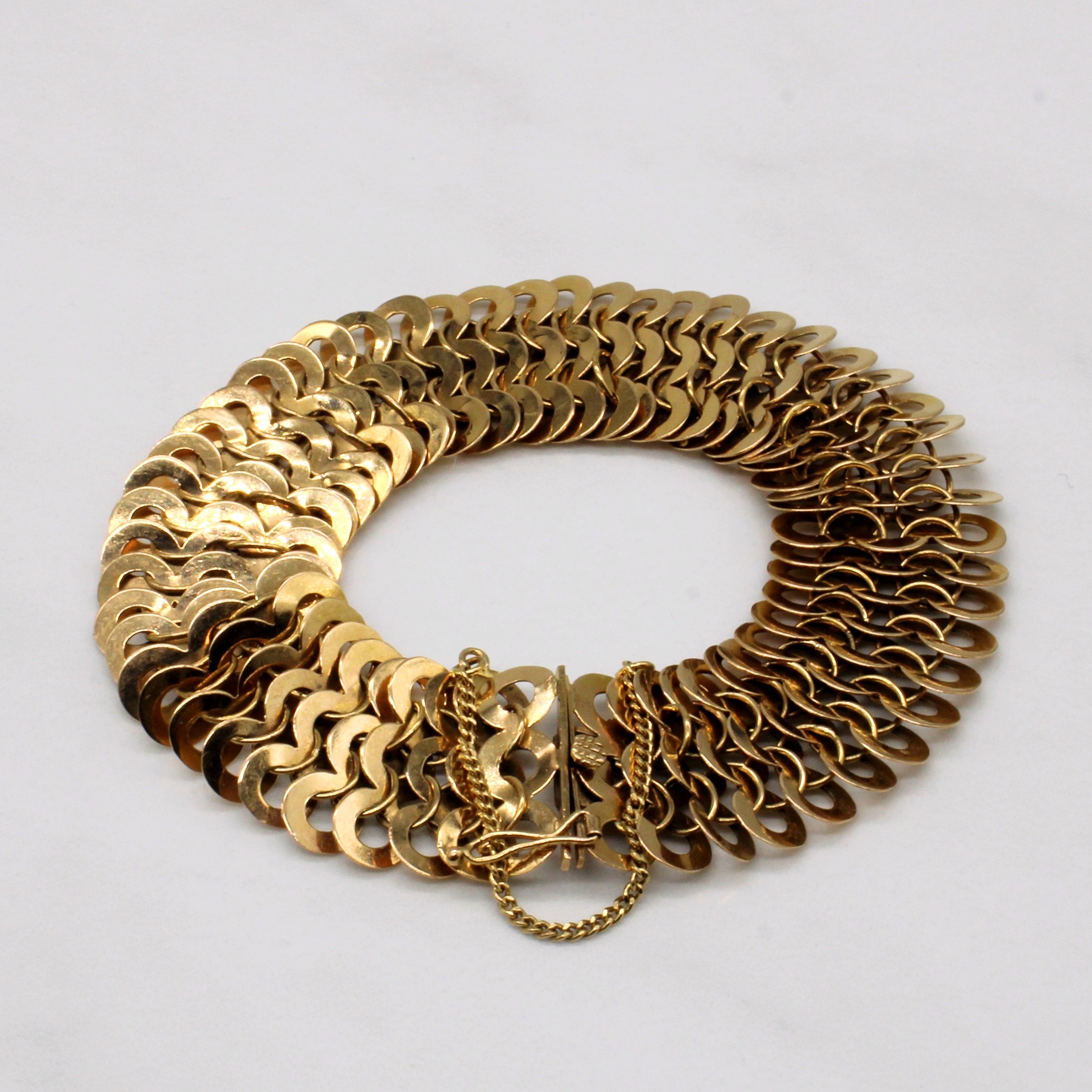 18k Yellow Gold Bracelet | 7" |
