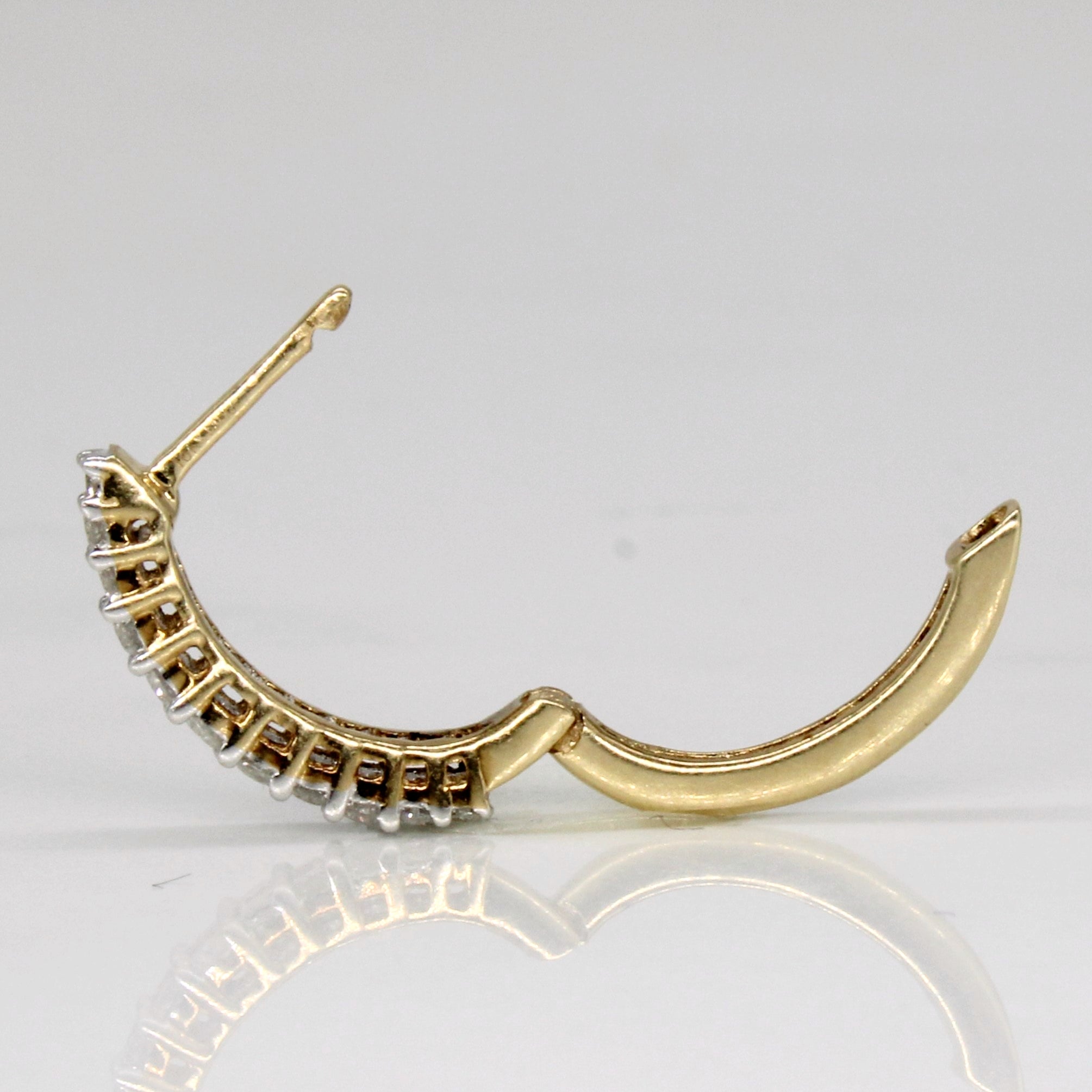 Diamond Hoop Earrings | 0.25ctw |