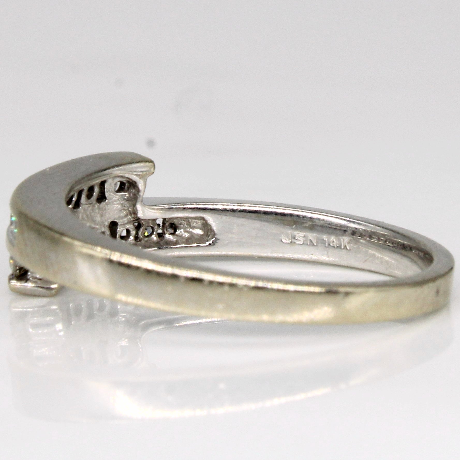 Diamond Bypass Ring | 0.22ctw | SZ 6.25 |