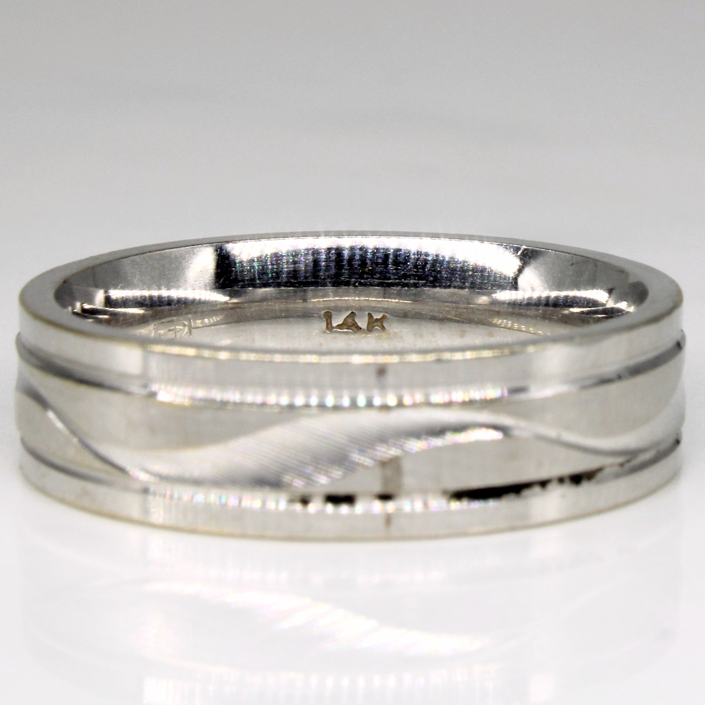 14k White Gold Ring | SZ 10.5 |
