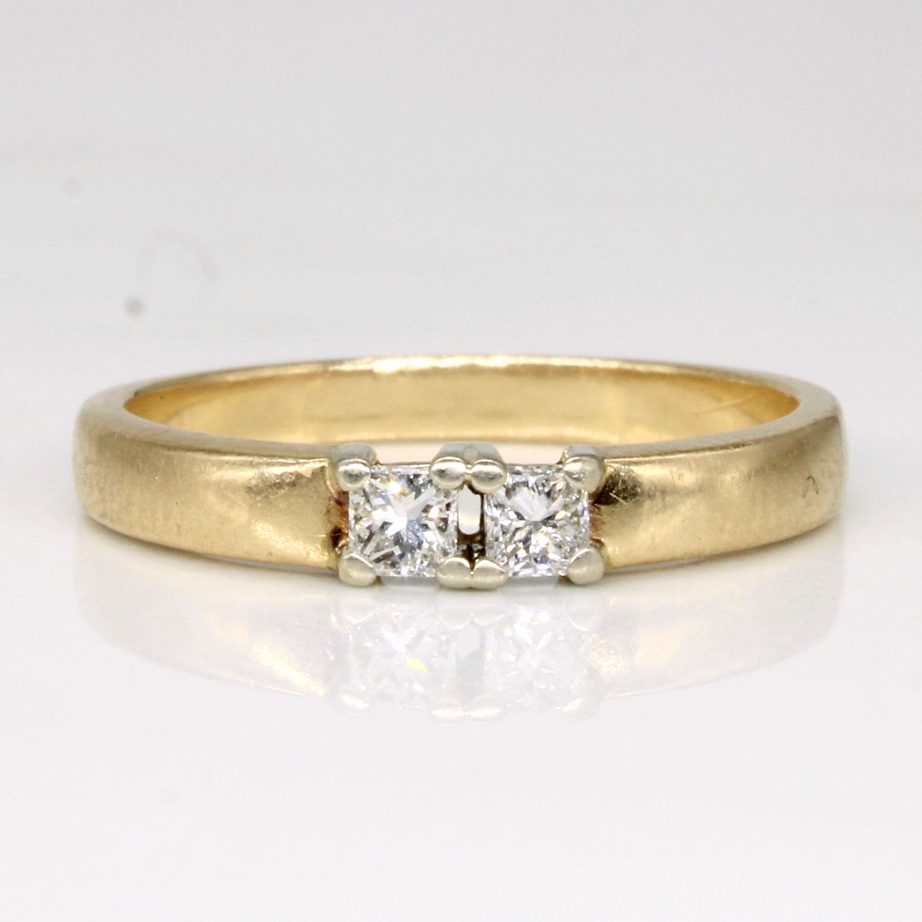 Two Stone Diamond Ring | 0.20ctw | SZ 6.25 |