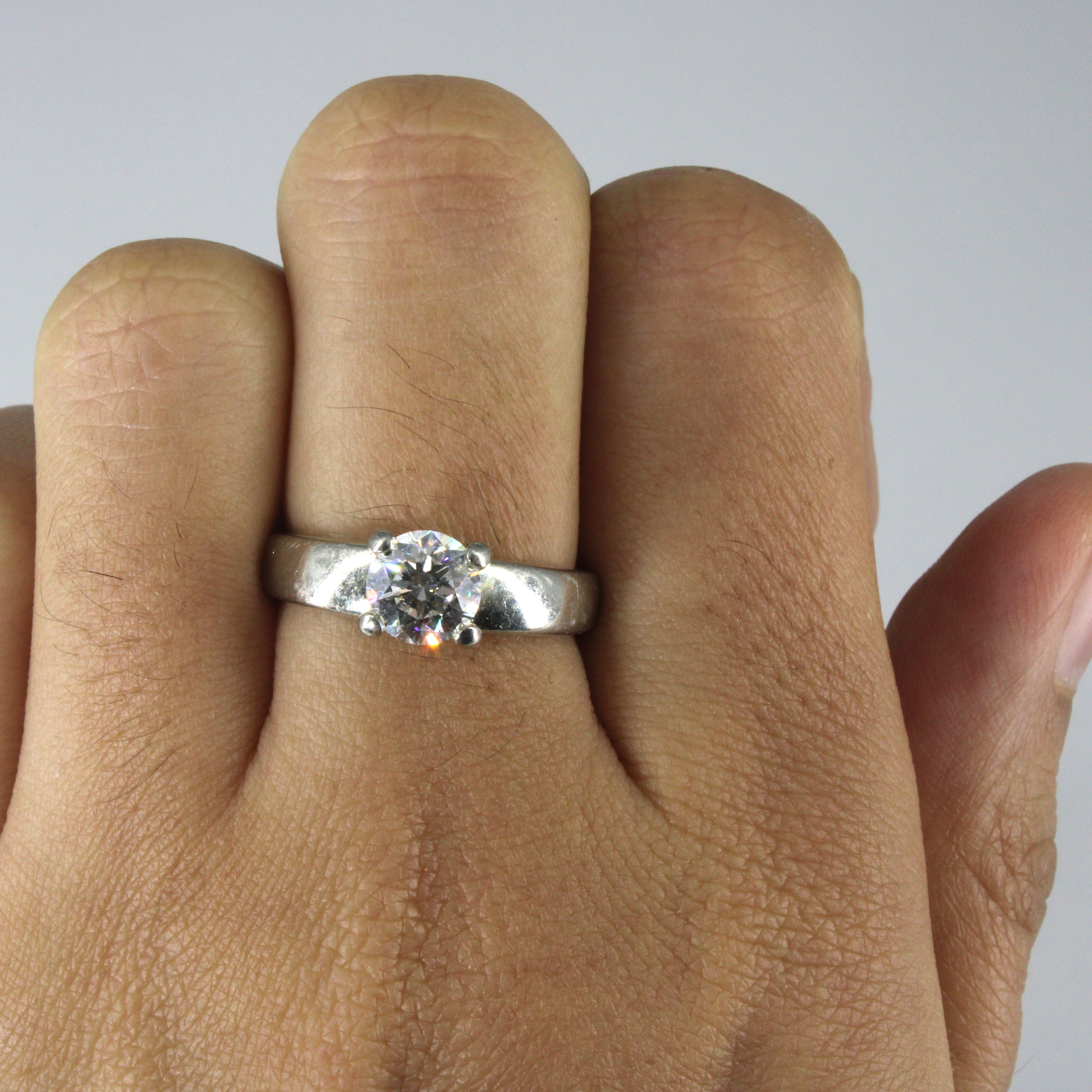 Solitaire Diamond Engagement Ring | 1.06ct | SZ 6.5 |