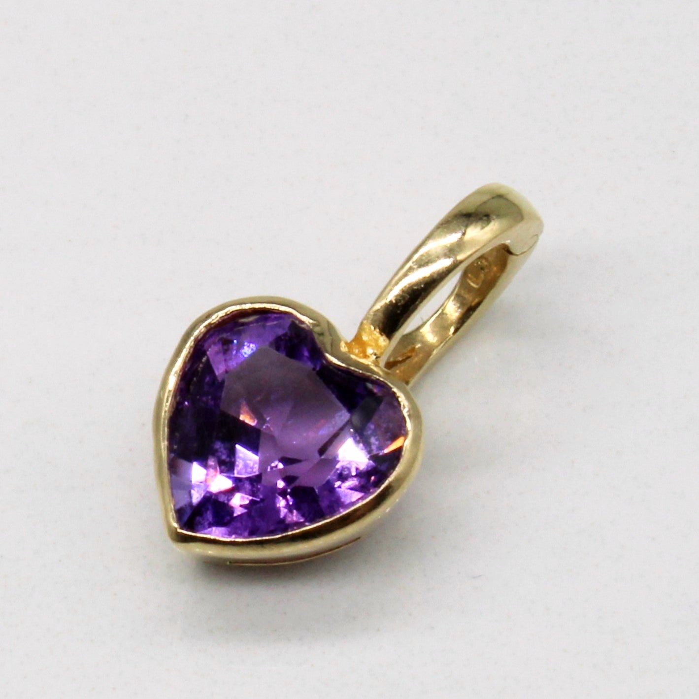 Amethyst Heart Charm | 1.50ct |