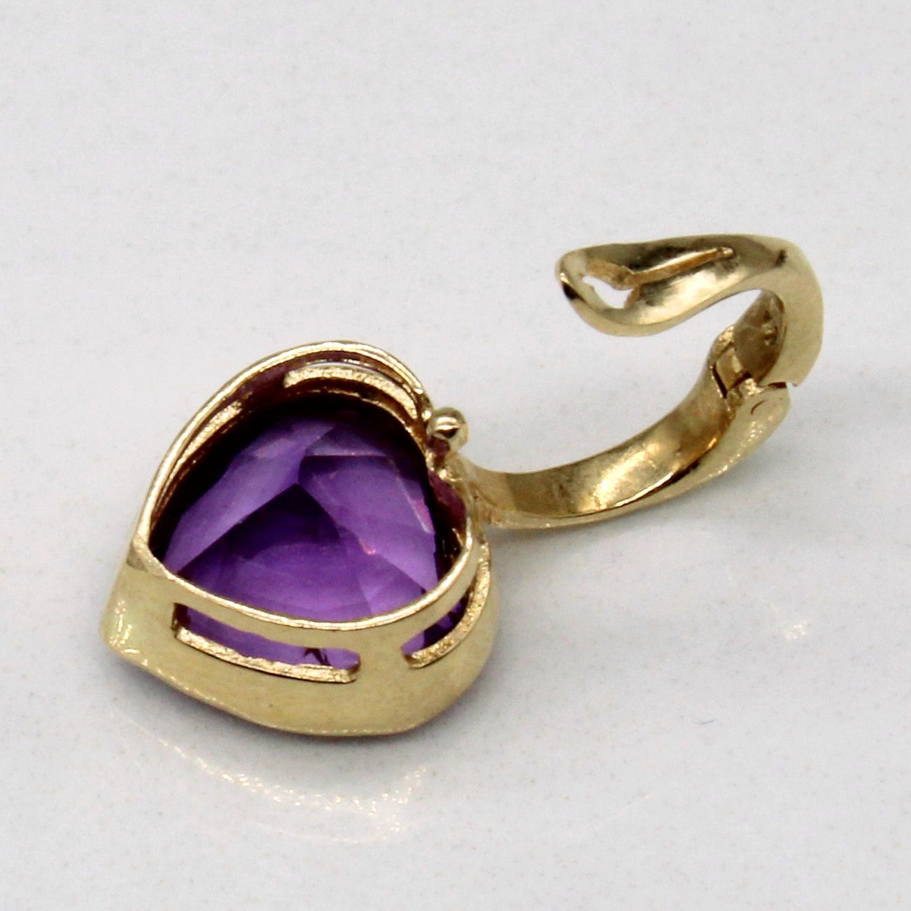 Amethyst Heart Charm | 1.50ct |