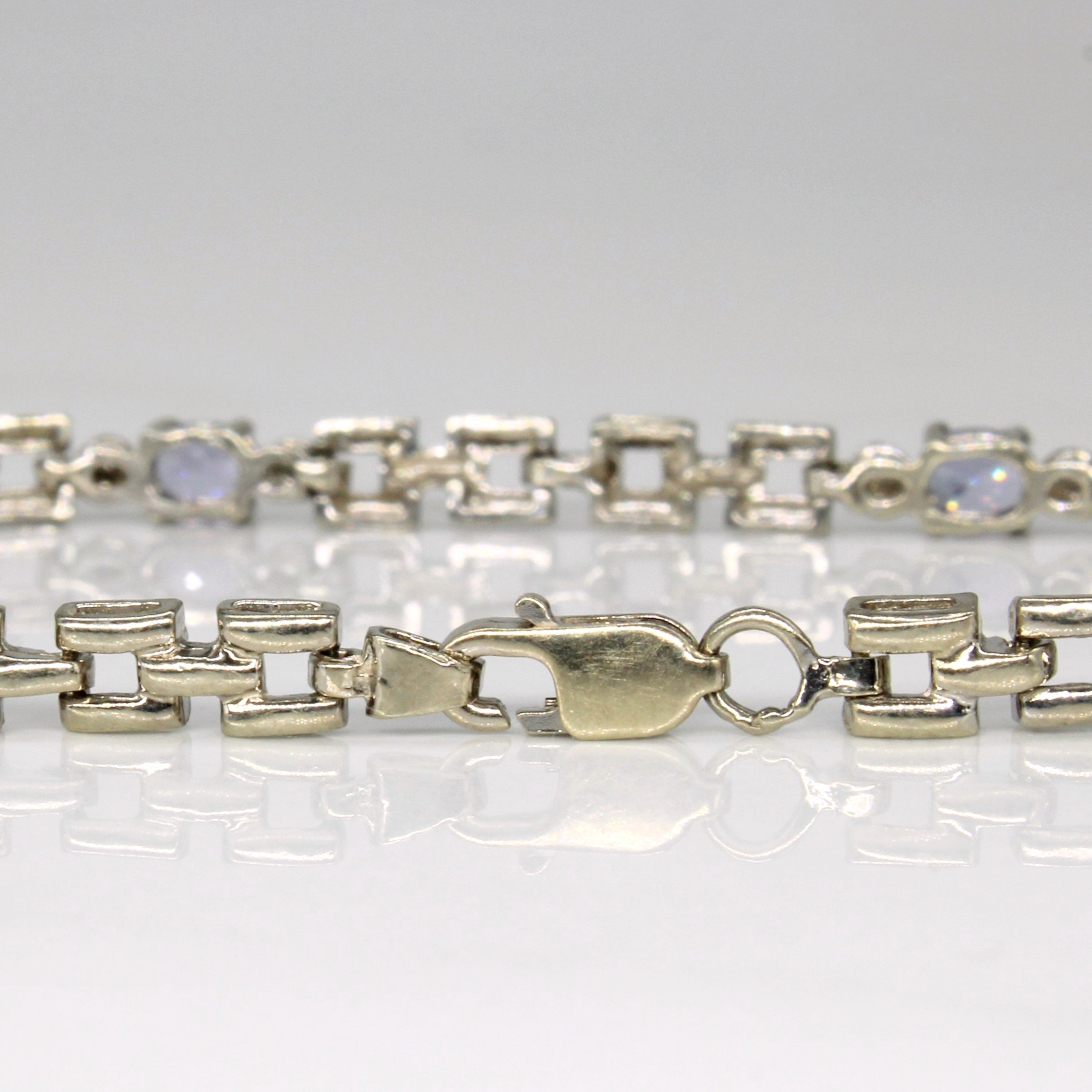 Tanzanite & Diamond Bracelet | 0.75ctw, 0.01ctw | 7" |