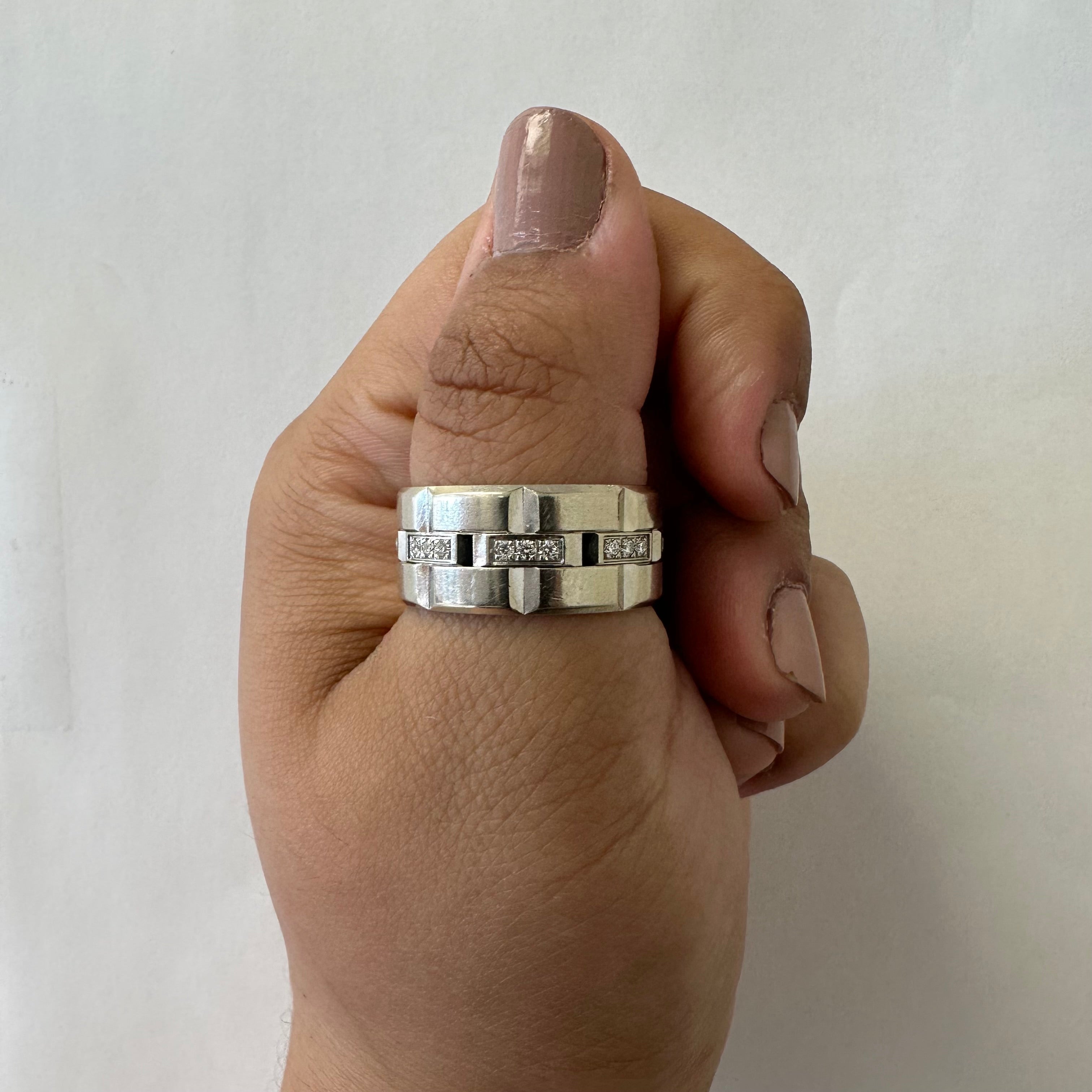 White Gold Diamond Band | 0.50ctw | SZ 11.75 |