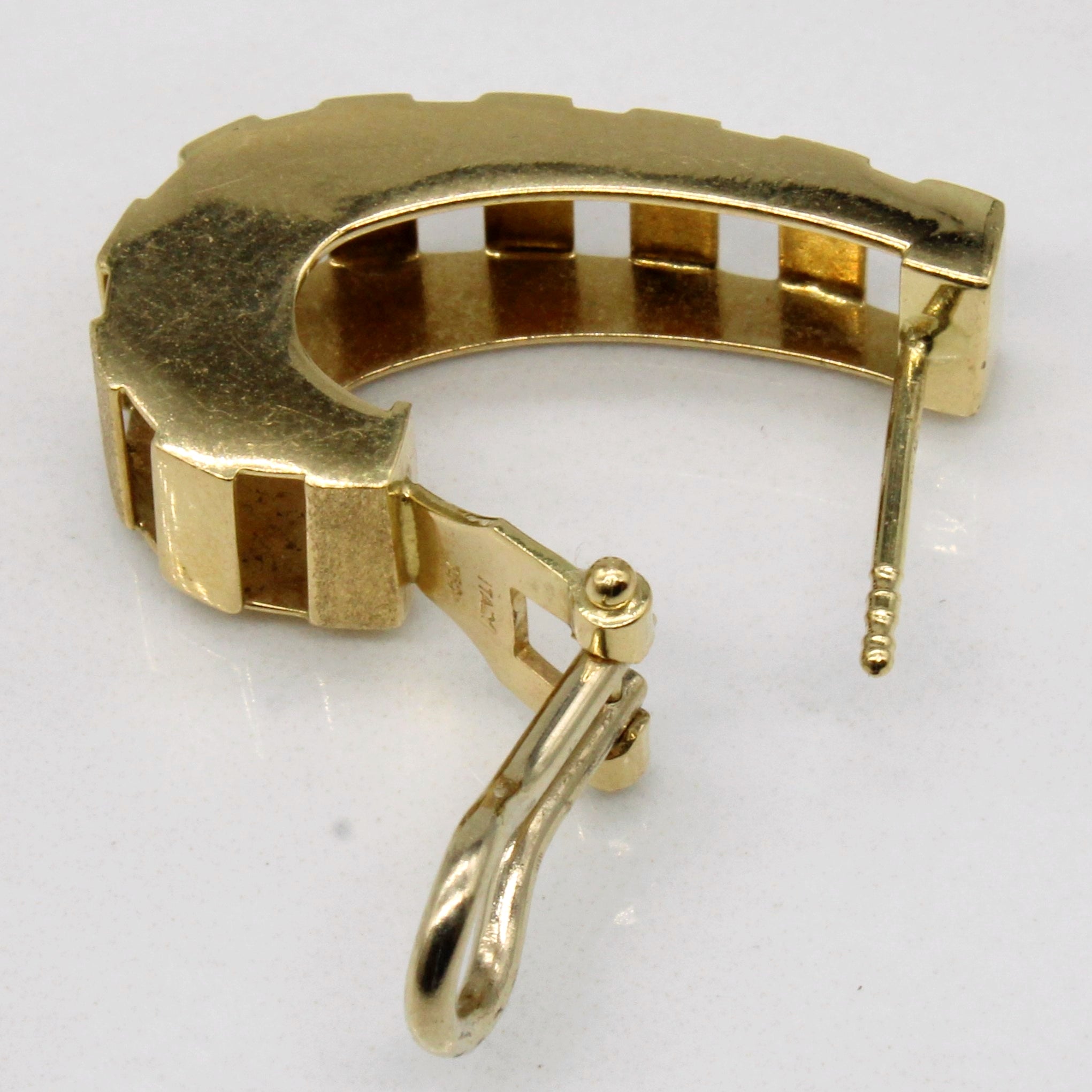 18k Yellow Gold Earrings