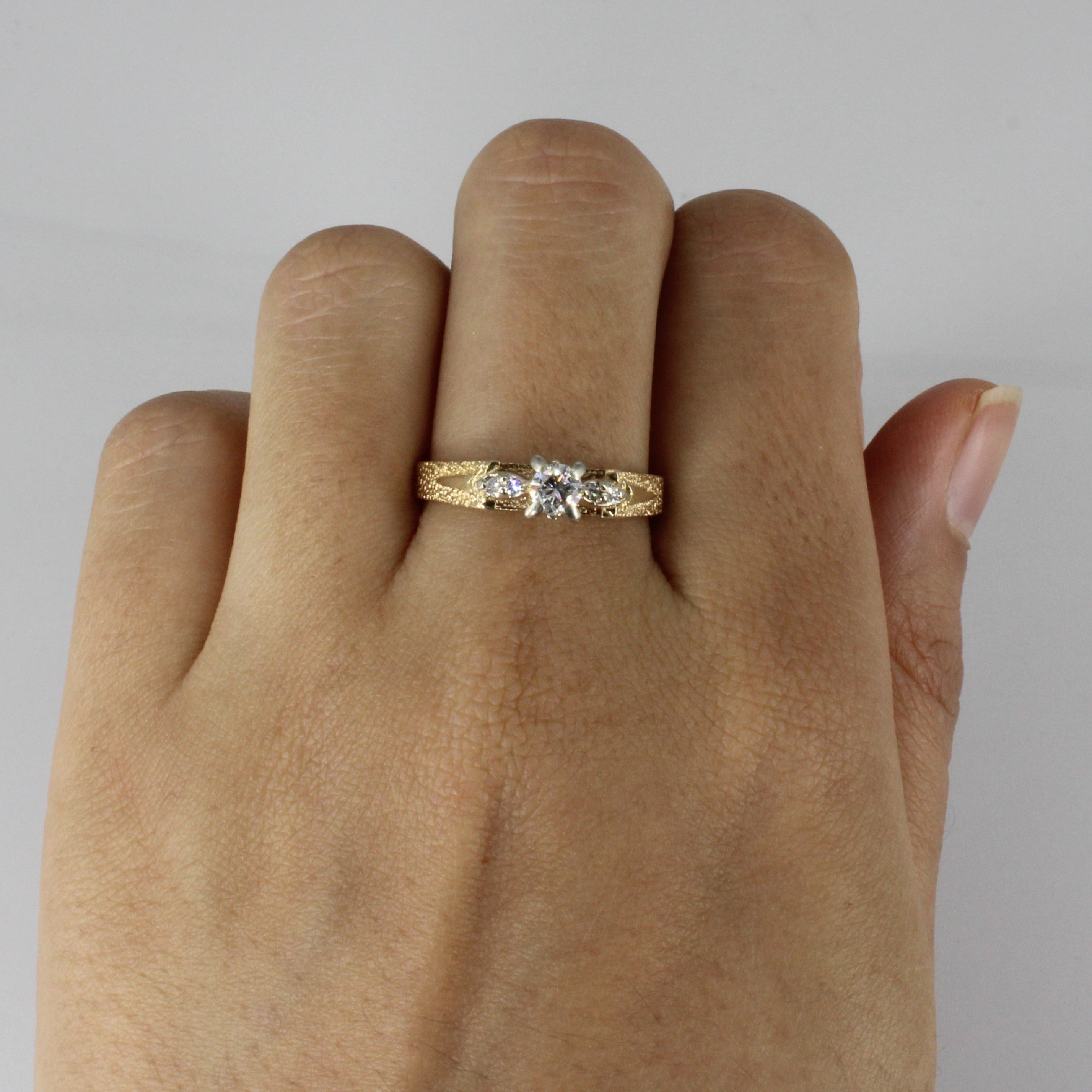 Five Stone Diamond Ring | 0.28ctw | SZ 8.25 |