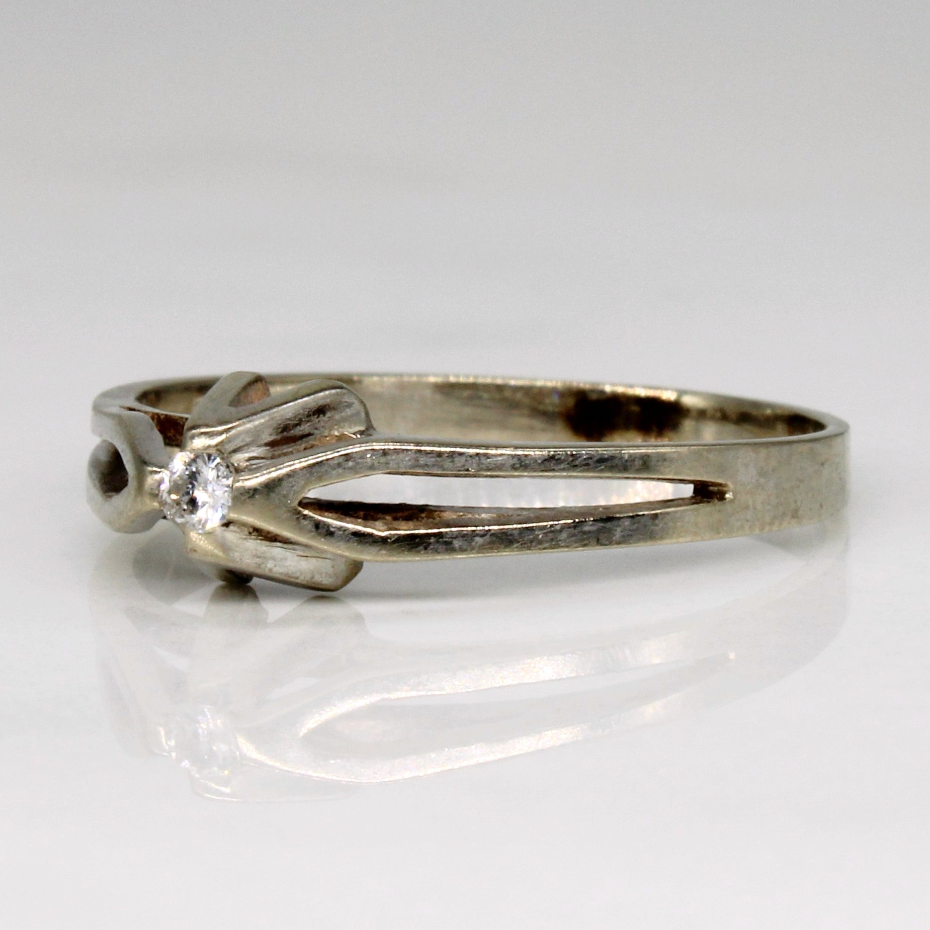 High Set Diamond Ring | 0.03ct | SZ 7 |