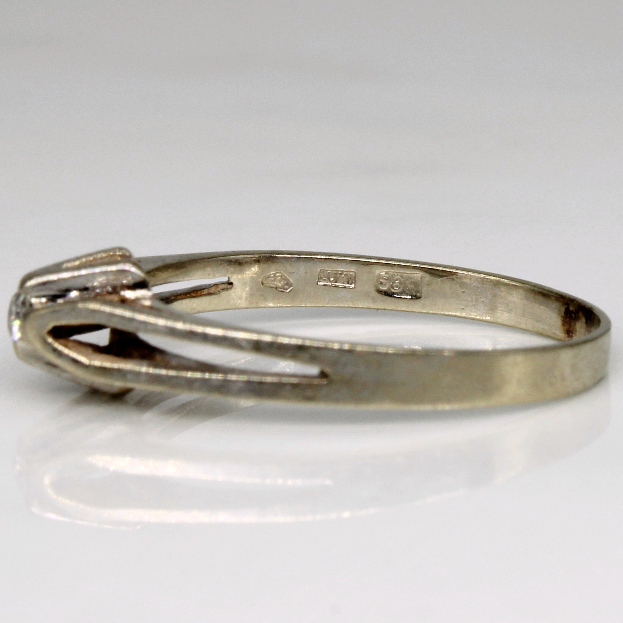 High Set Diamond Ring | 0.03ct | SZ 7 |