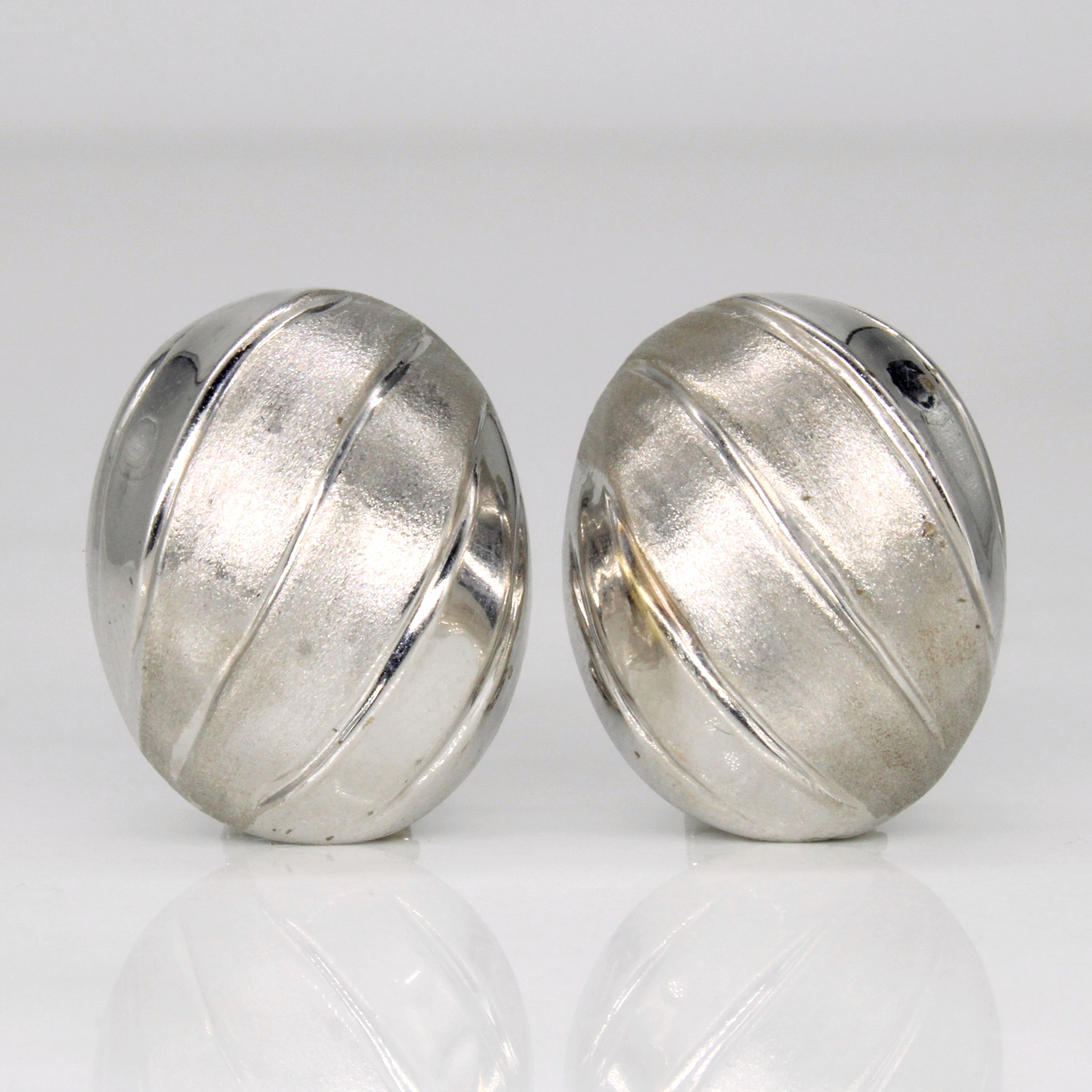18k White Gold Earrings