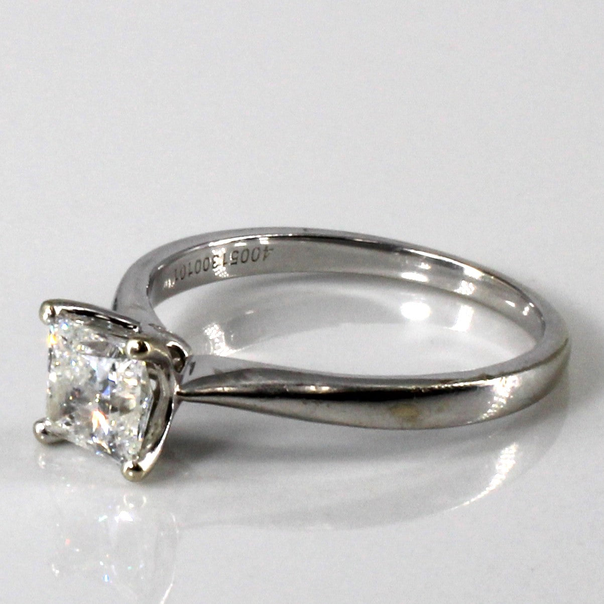 Solitaire Princess Diamond Engagement Ring | 1.01ct | SZ 7.5 |