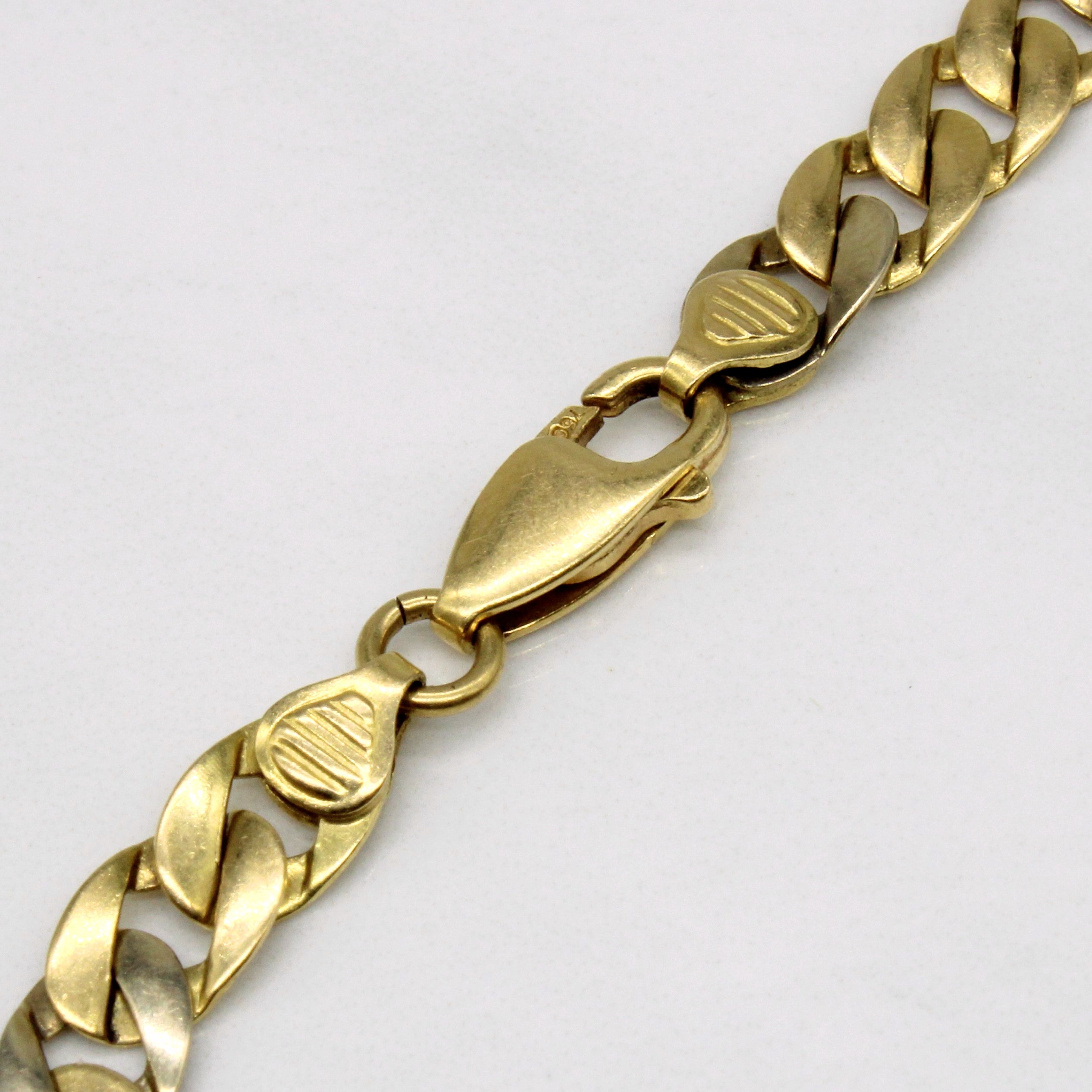 18k Two Tone Gold Bracelet | 8" |