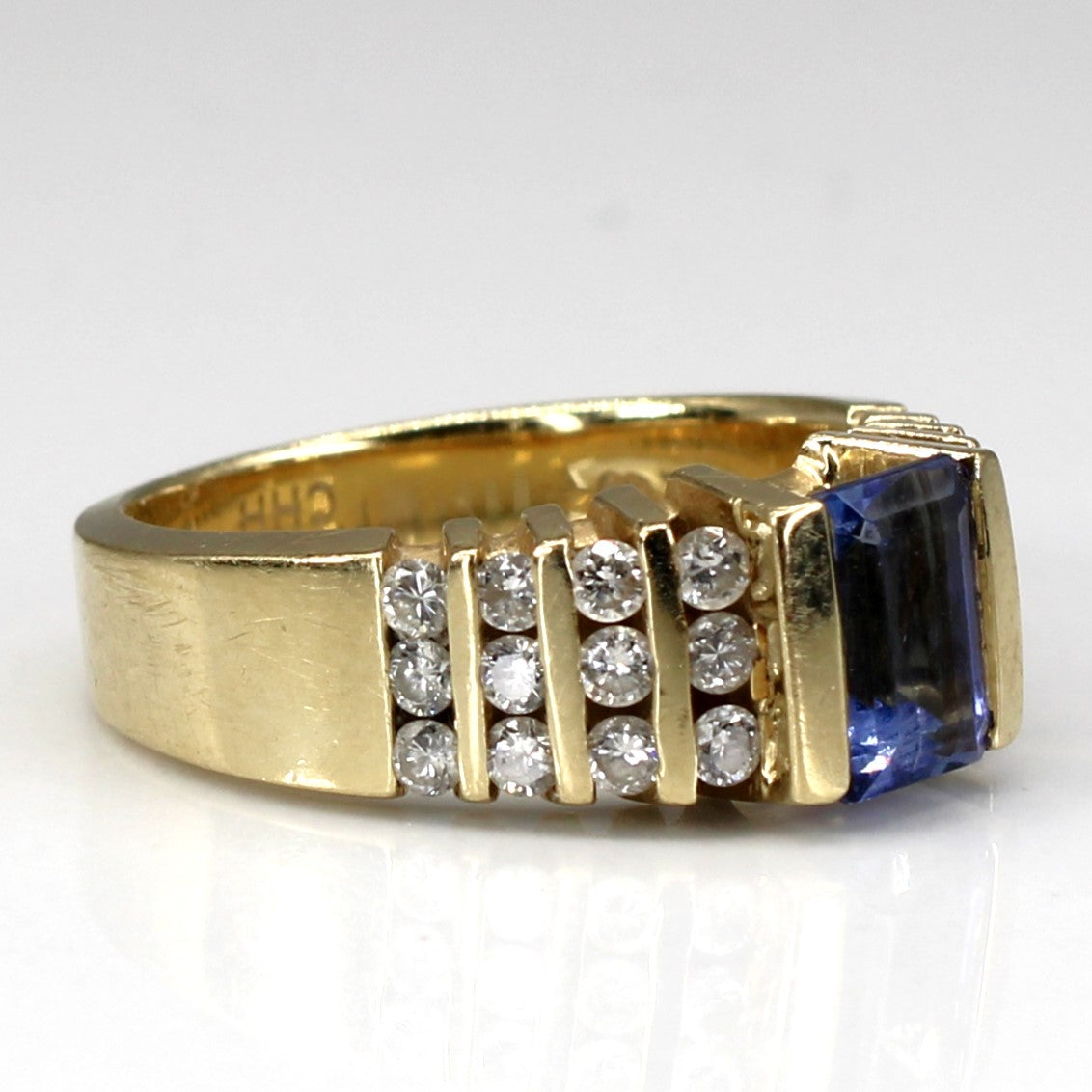 Tanzanite & Diamond Ring | 1.00ct | 0.50ctw | SZ 6 |