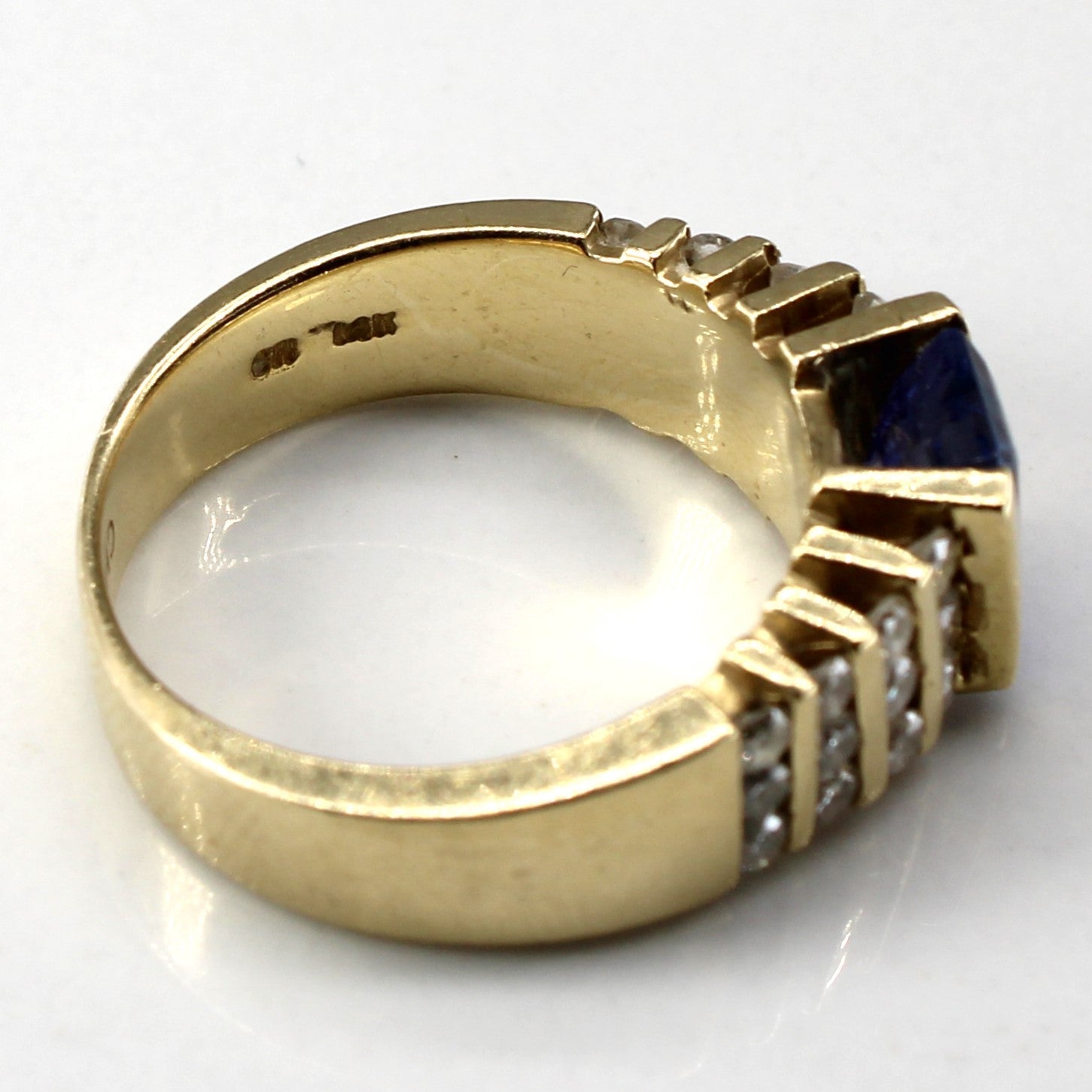 Tanzanite & Diamond Ring | 1.00ct | 0.50ctw | SZ 6 |