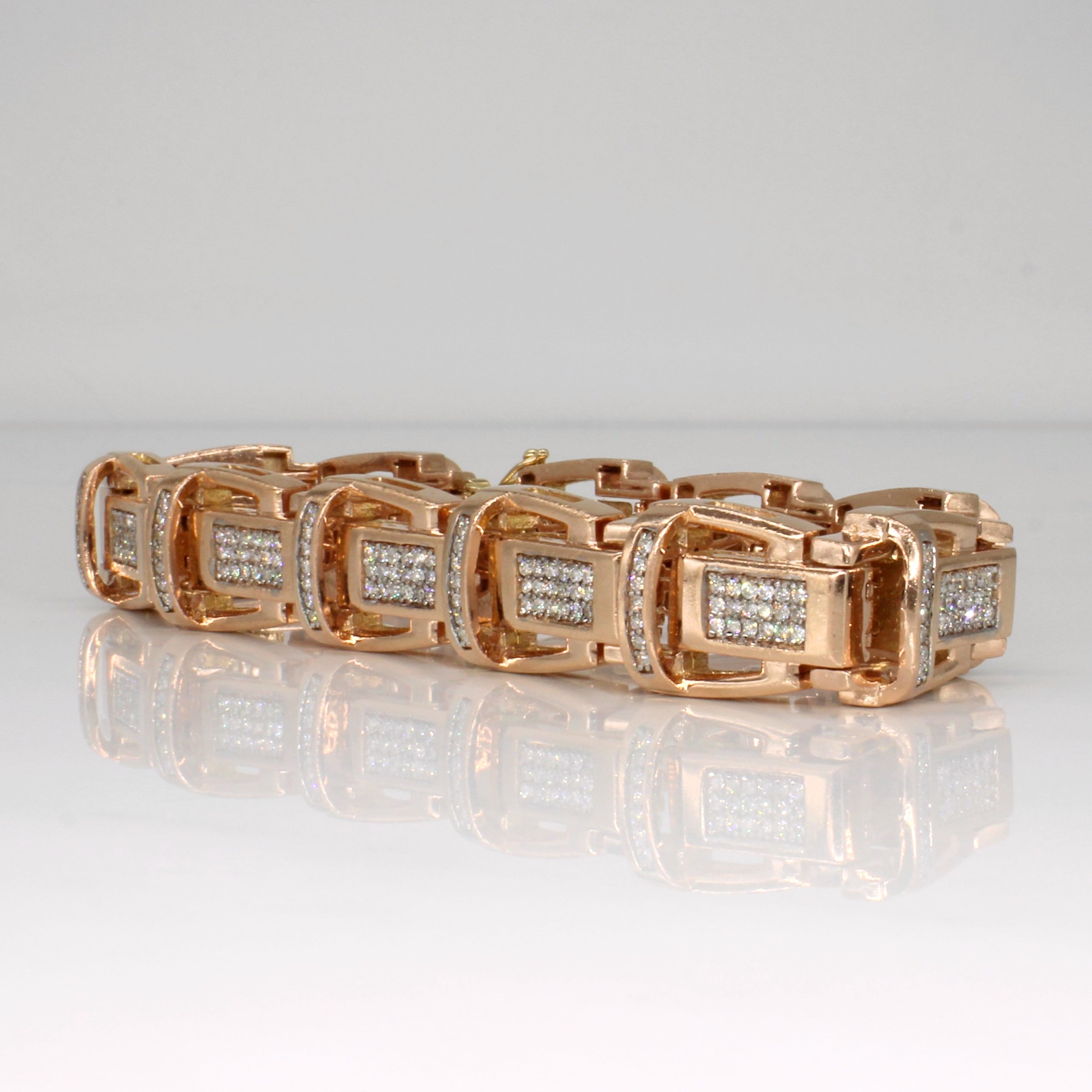 Diamond Buckle Bracelet | 2.75ctw | 8.5" |