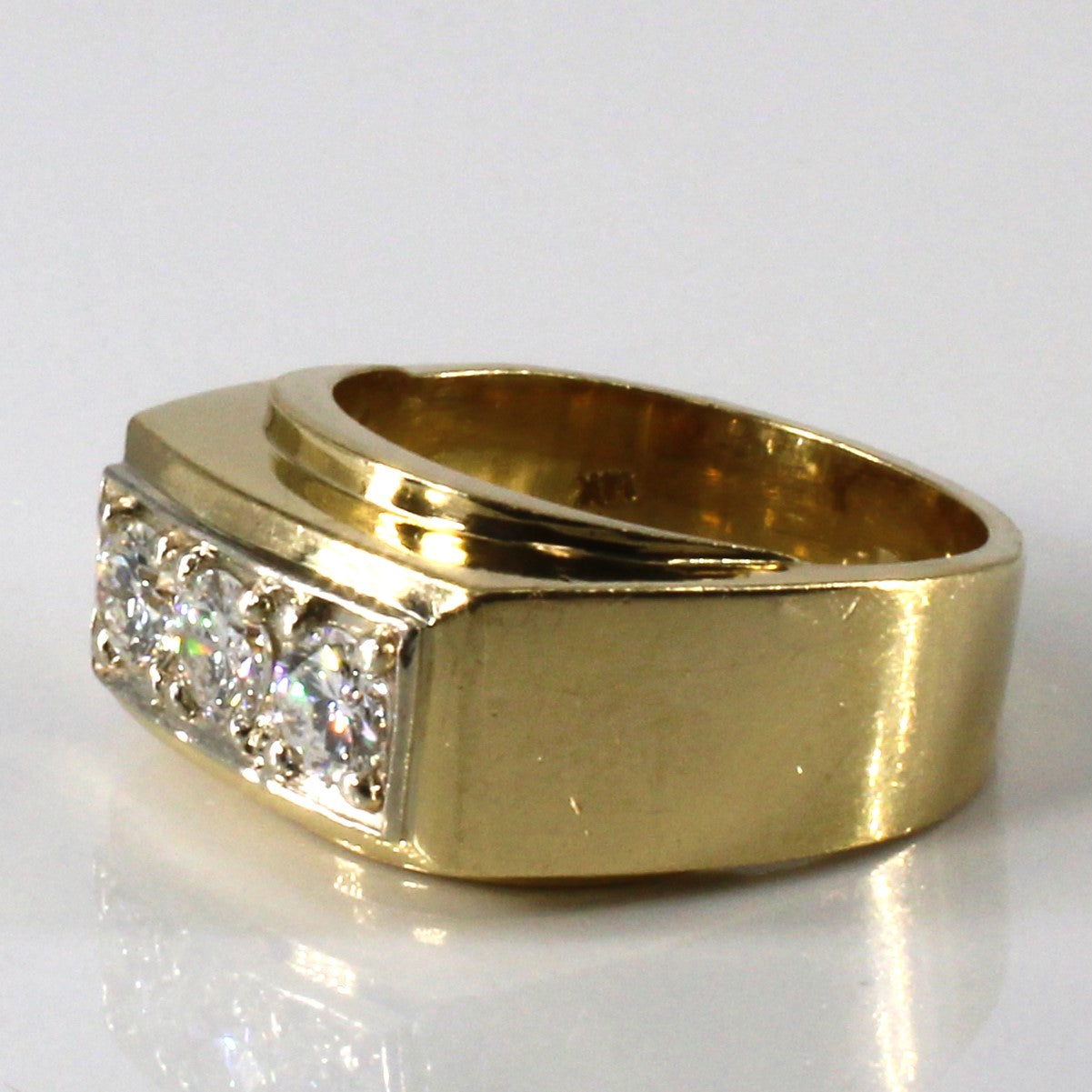 Three Stone Diamond Ring | 0.78ctw | SZ 8.25 |