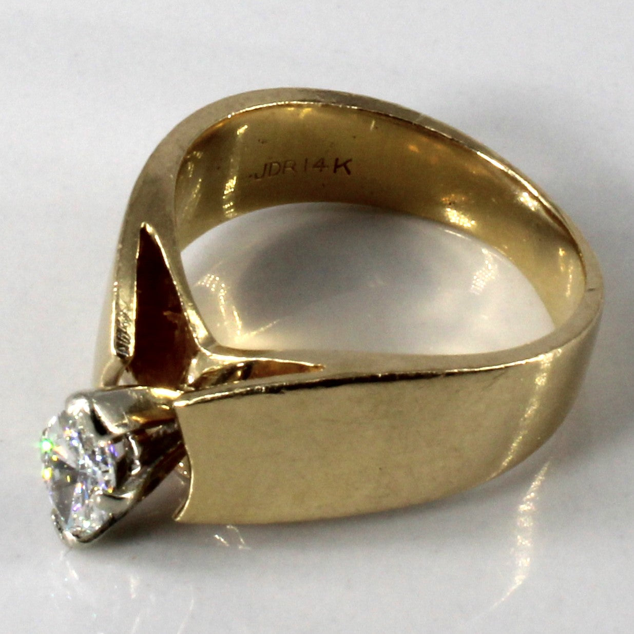 Chevron Marquise Diamond Ring | 0.39ct | SZ 5 |