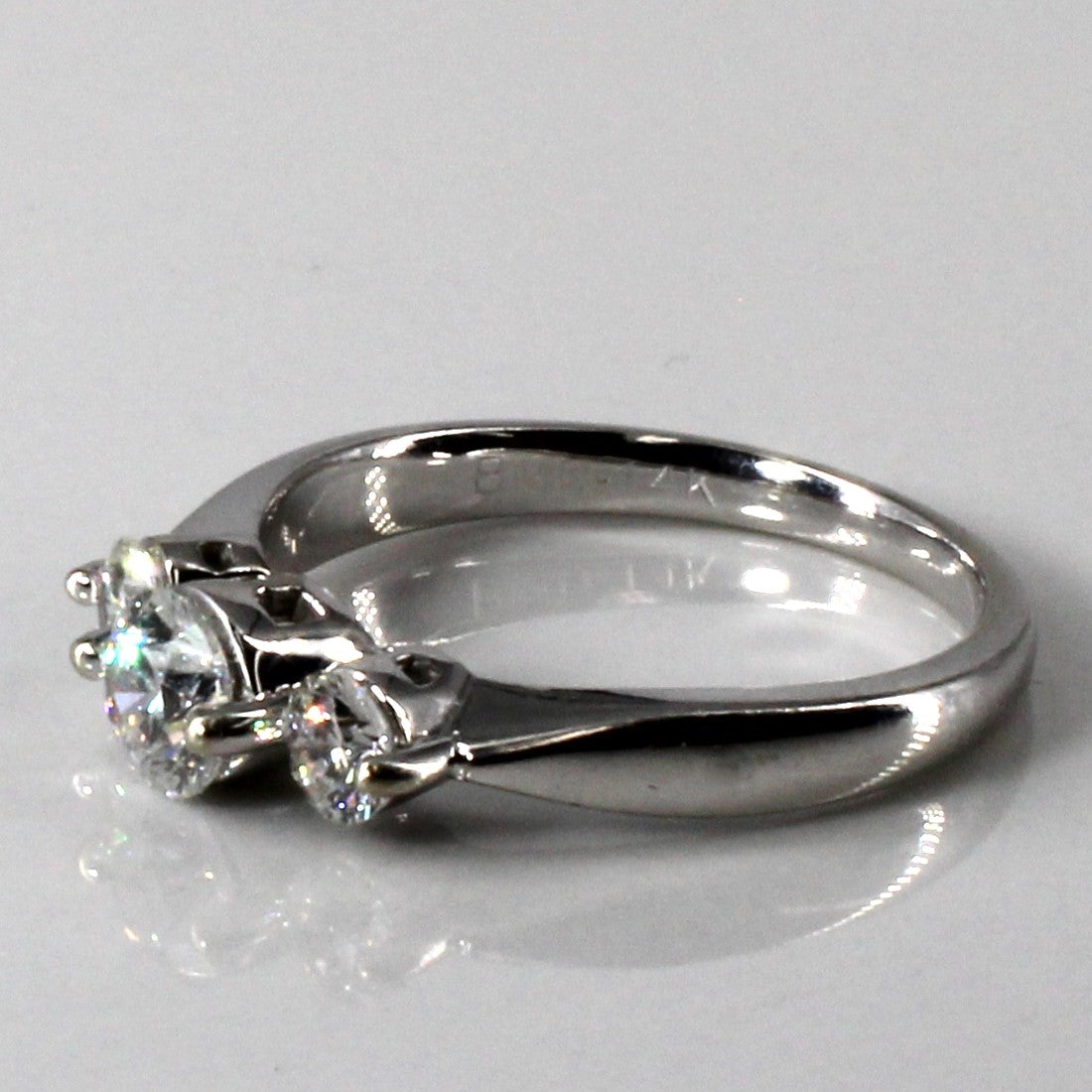 Three Stone Diamond Ring | 0.77ctw | SZ 6.5 |
