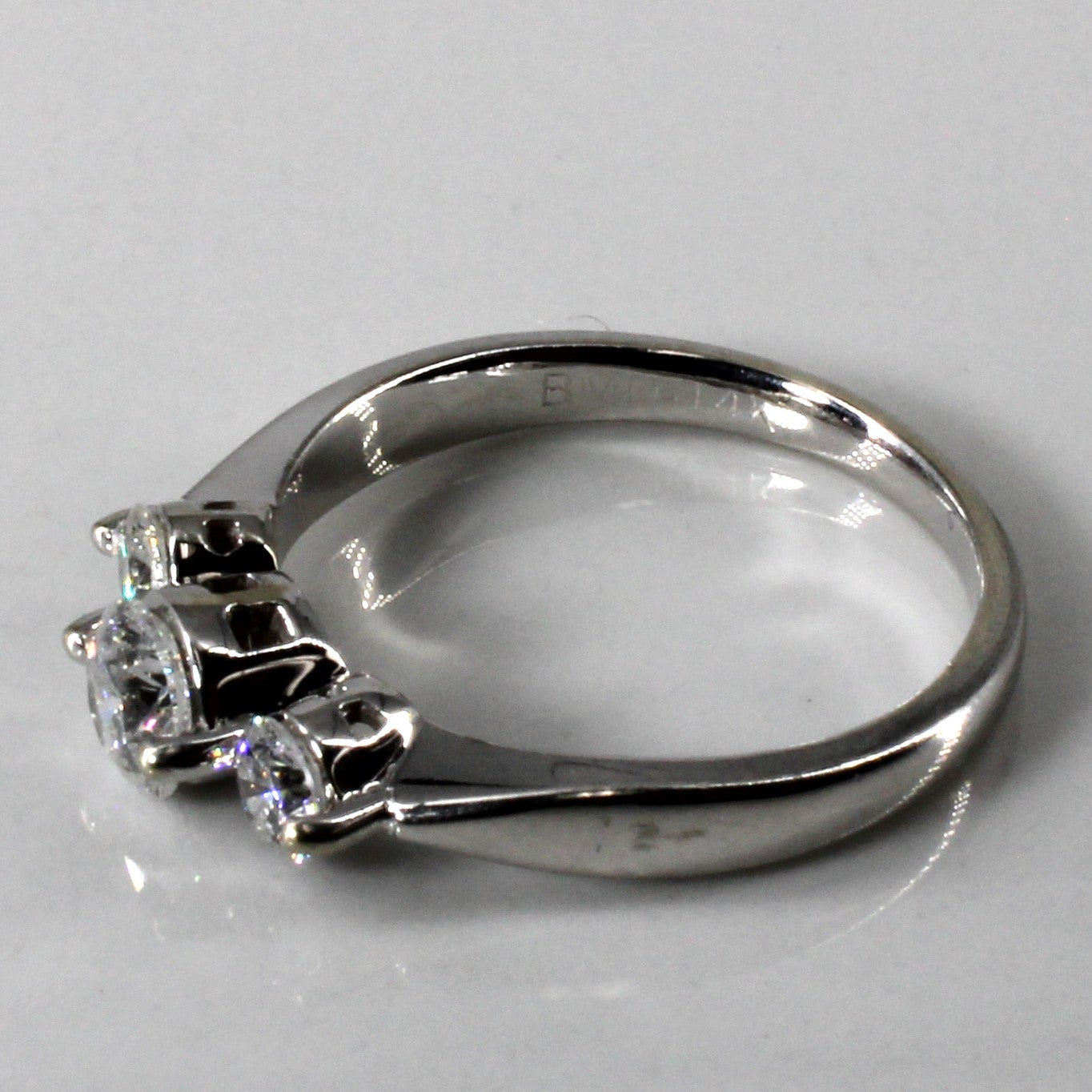 Three Stone Diamond Ring | 0.77ctw | SZ 6.5 |