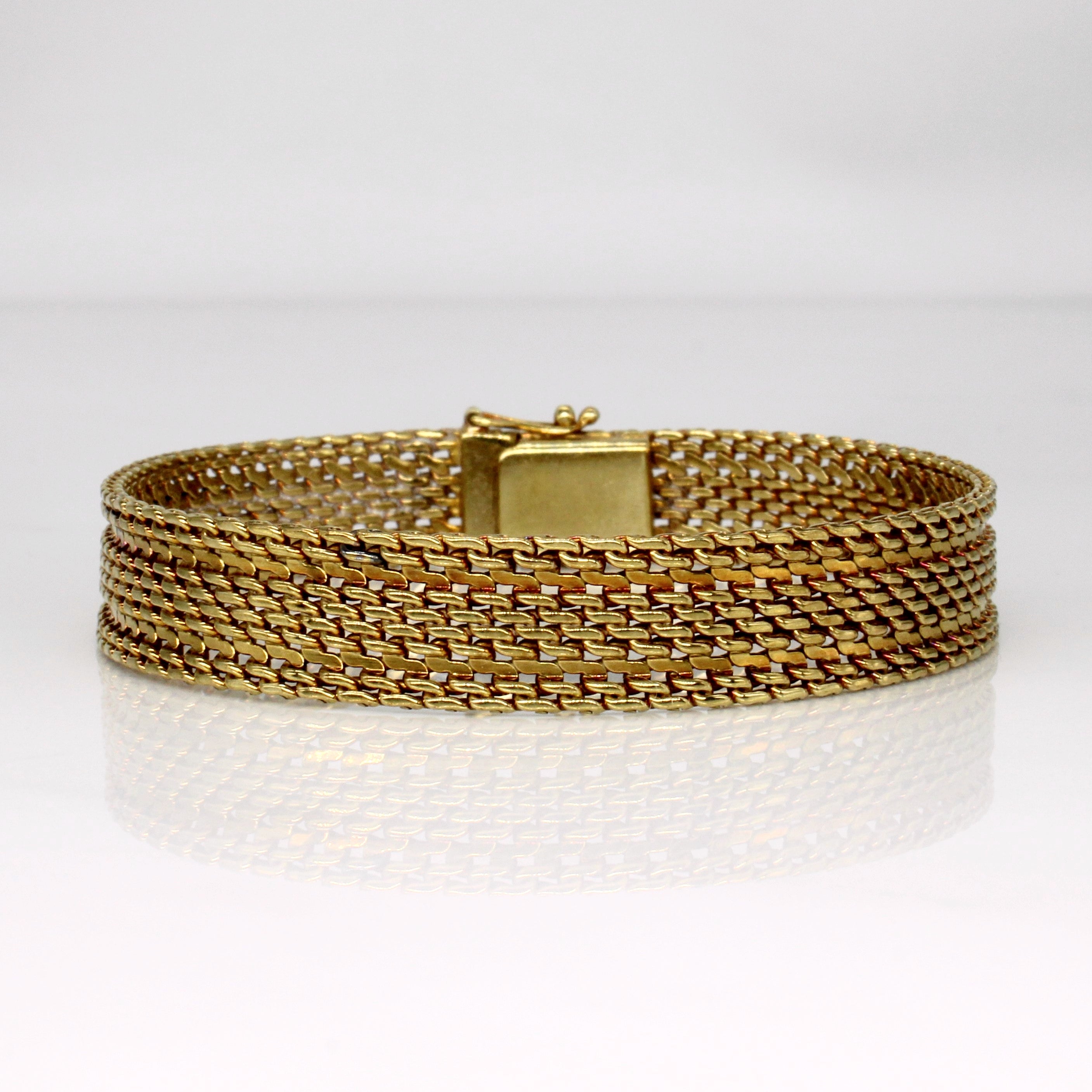 14k Yellow Gold Bracelet | 7.25" |