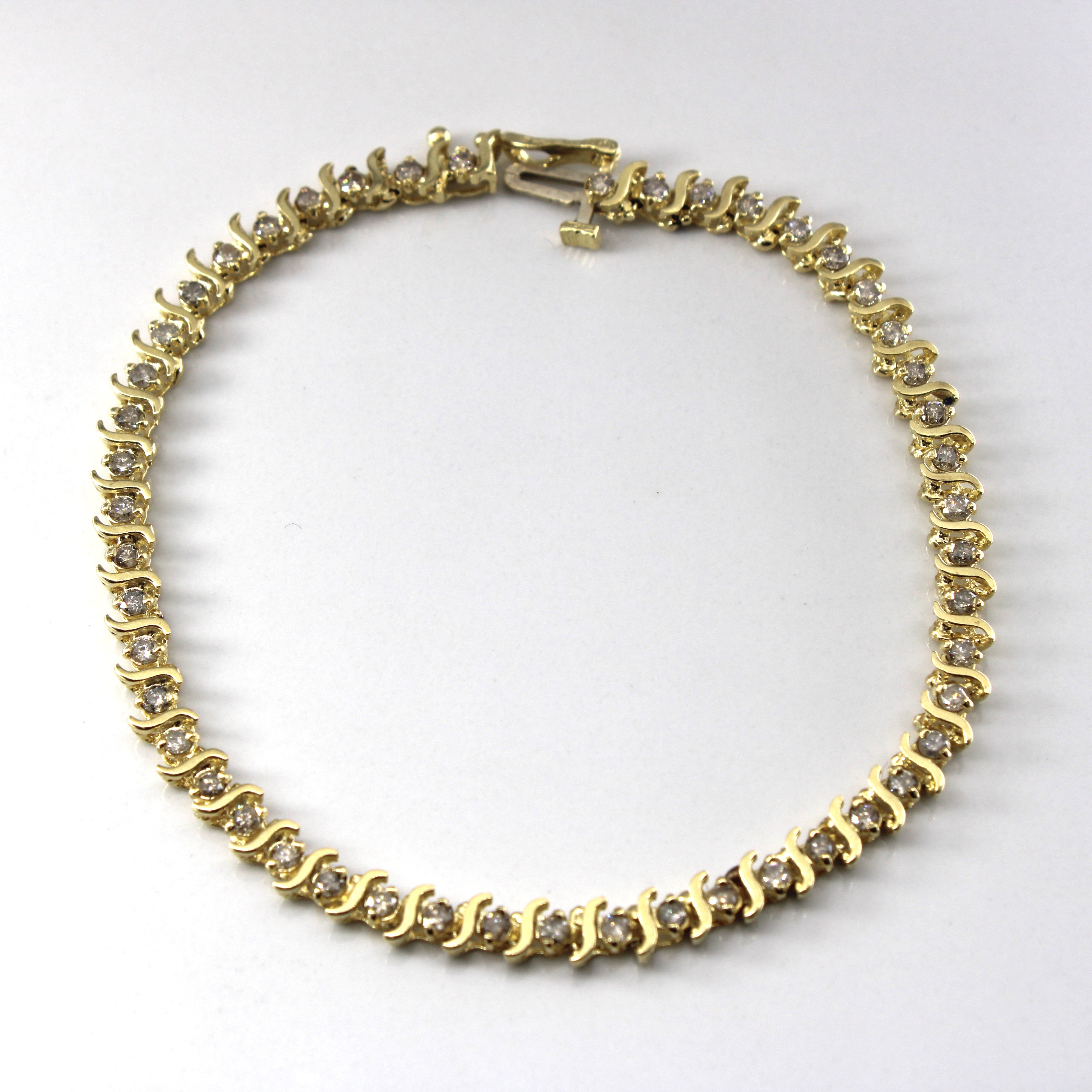 Diamond Tennis Bracelet | 1.47ctw | 8"|
