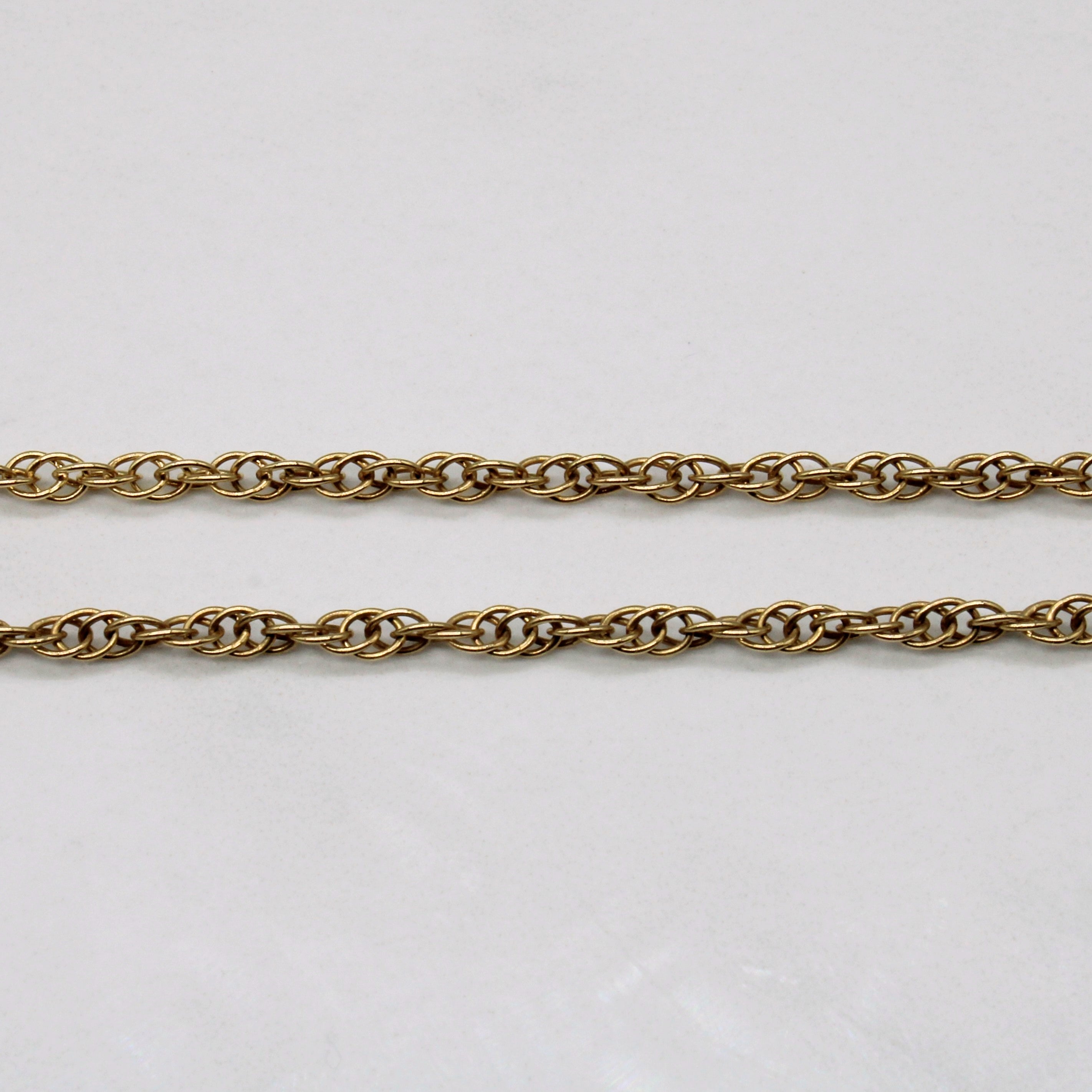 10k Yellow Gold Singapore Chain | 24" |