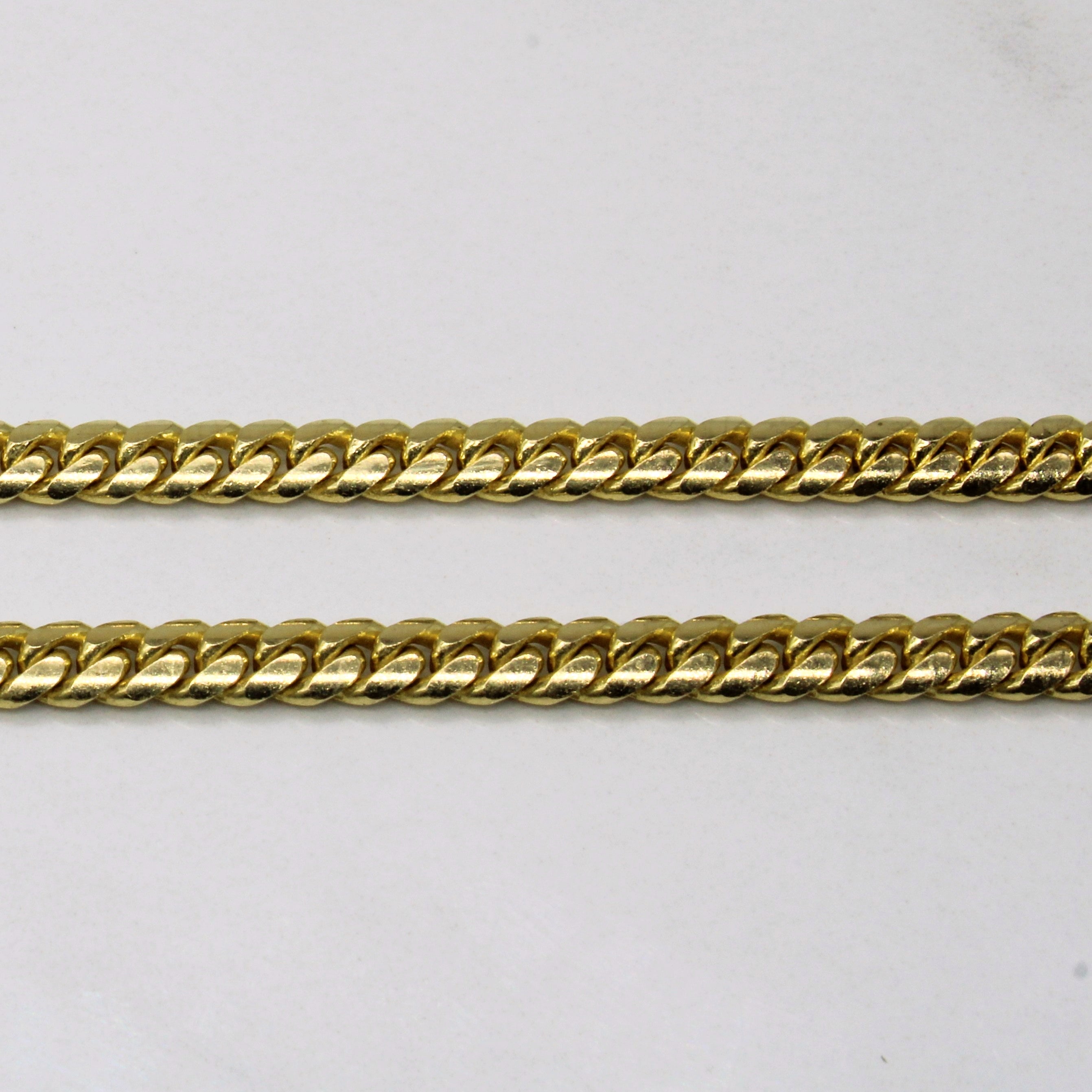 18k Yellow Gold Cuban Link Chain | 24" |