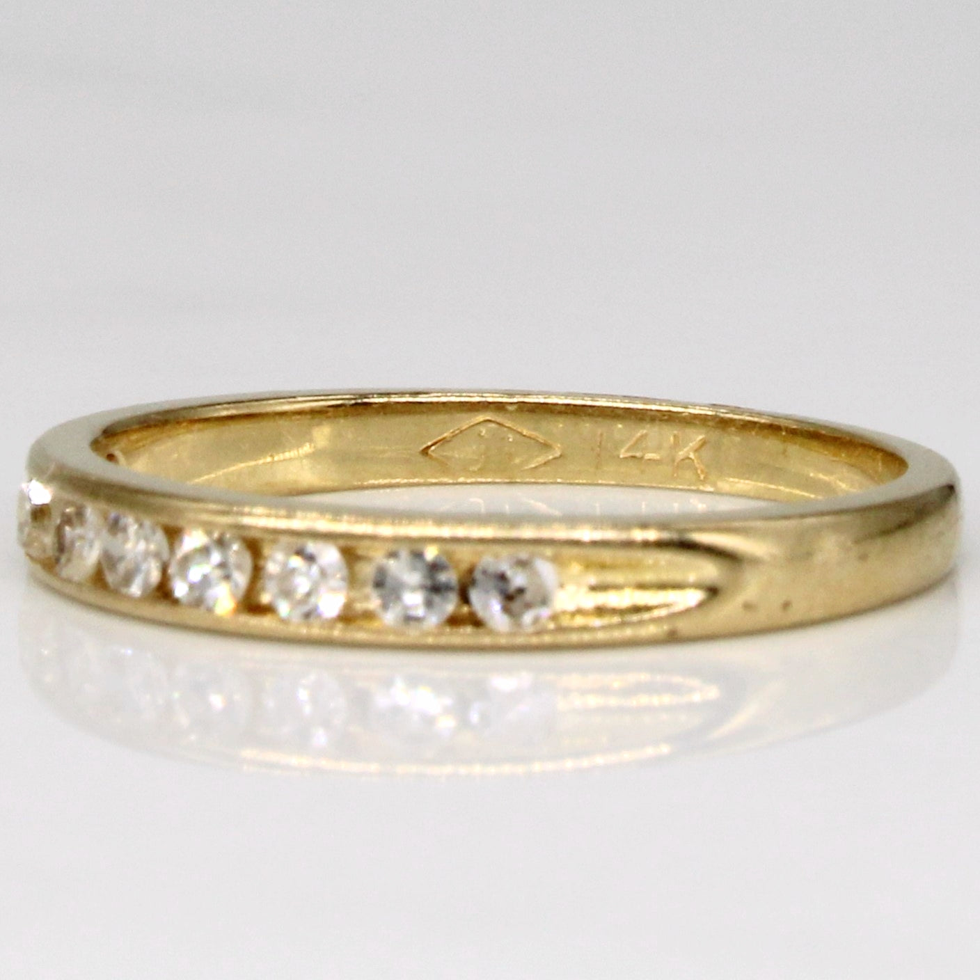 Channel Set Diamond Ring | 0.18ctw | SZ 4 |