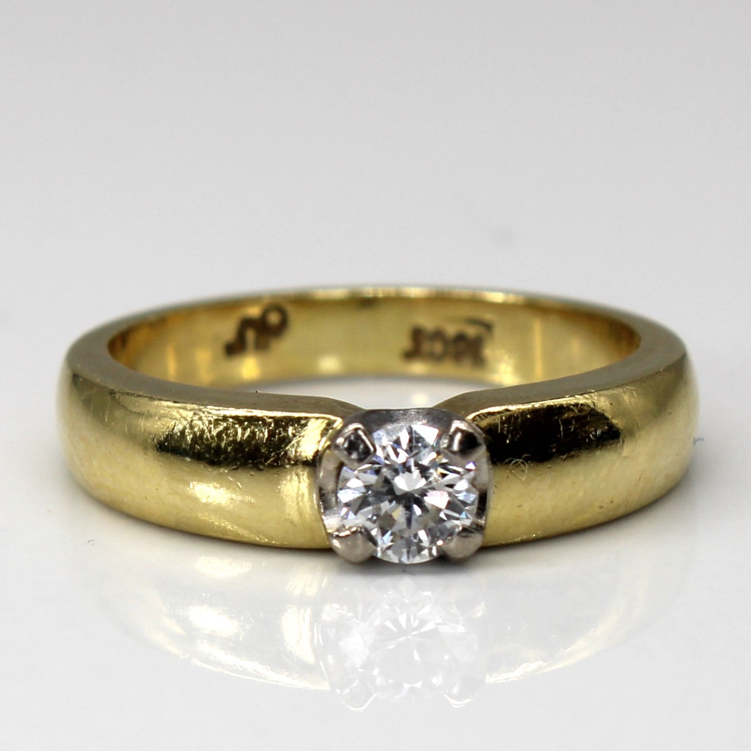 Solitaire Diamond Ring | 0.23ct | SZ 5.25 |