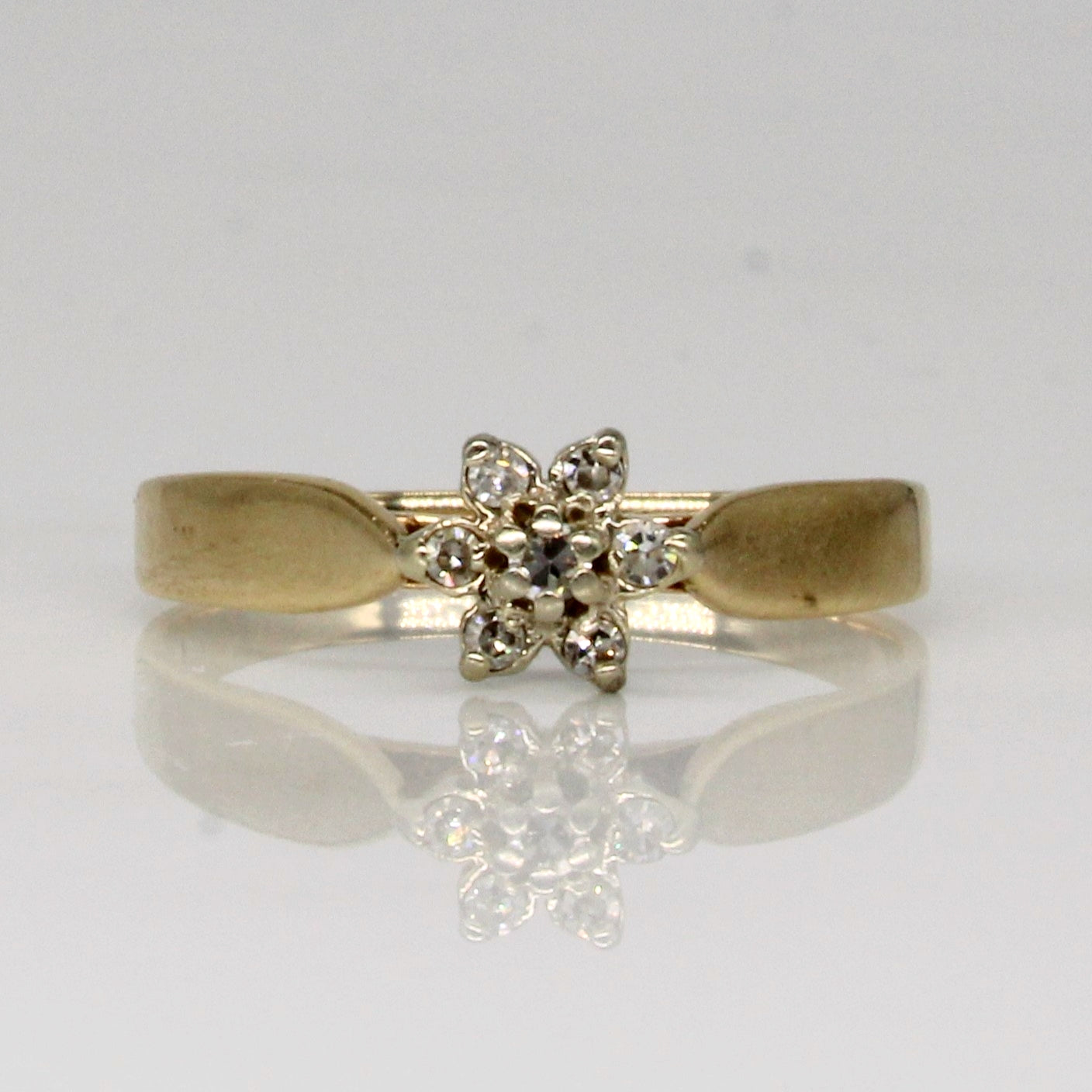 Diamond High Set Ring | 0.08ctw | SZ 6.25 |