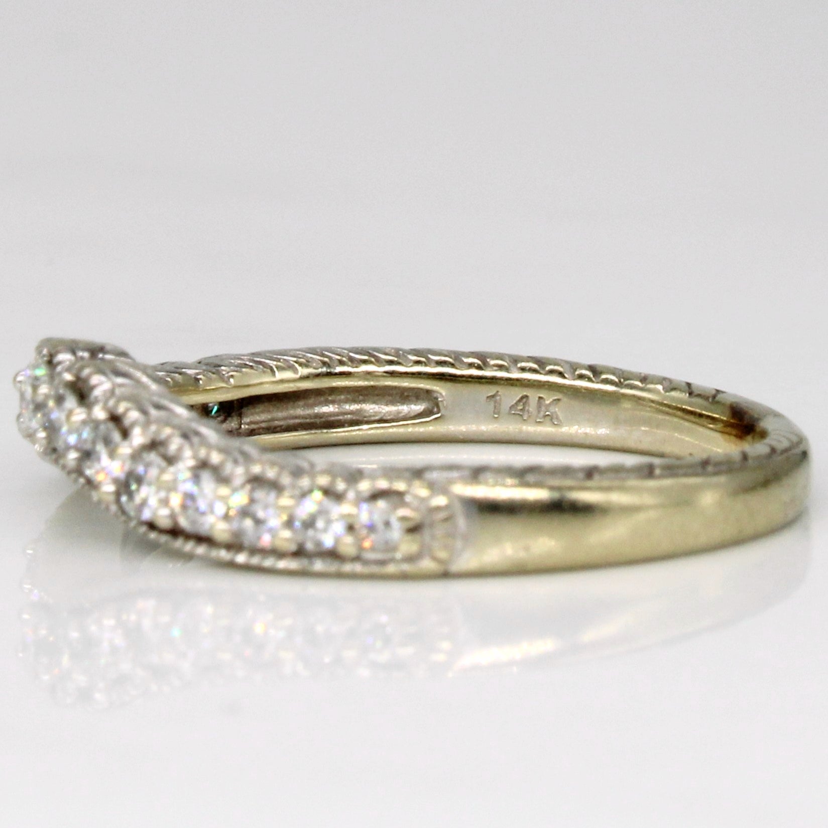 Diamond Contour Ring | 0.23ctw | SZ 5.75 |
