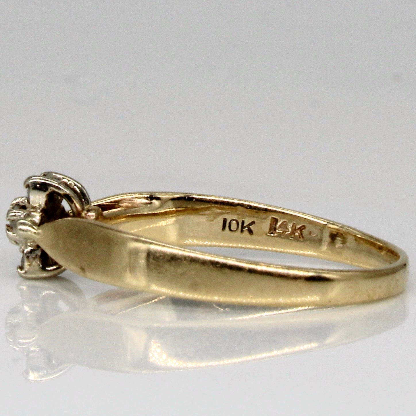 Diamond High Set Ring | 0.08ctw | SZ 6.25 |