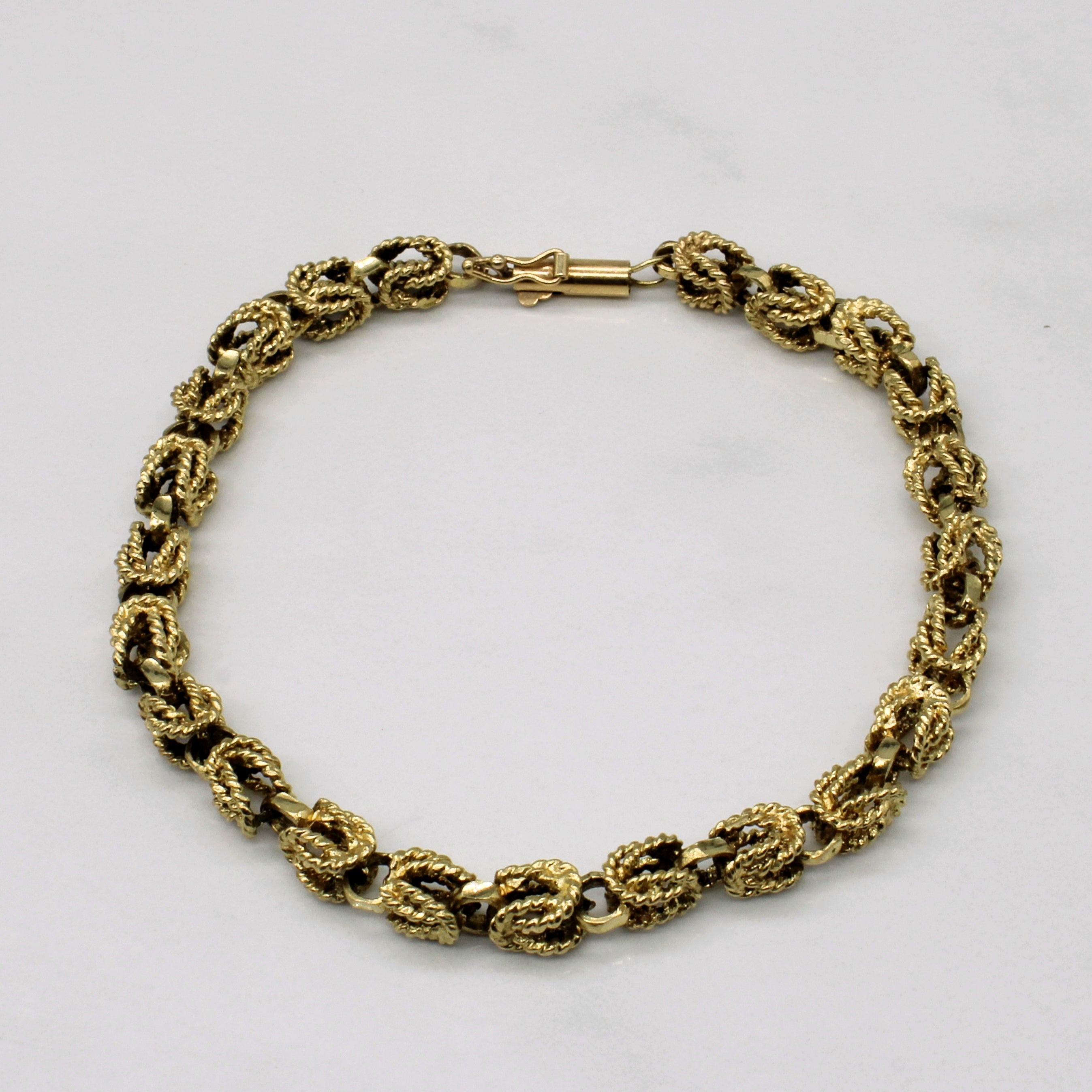 Bracelet en or jaune 14 carats | 7,5" |
