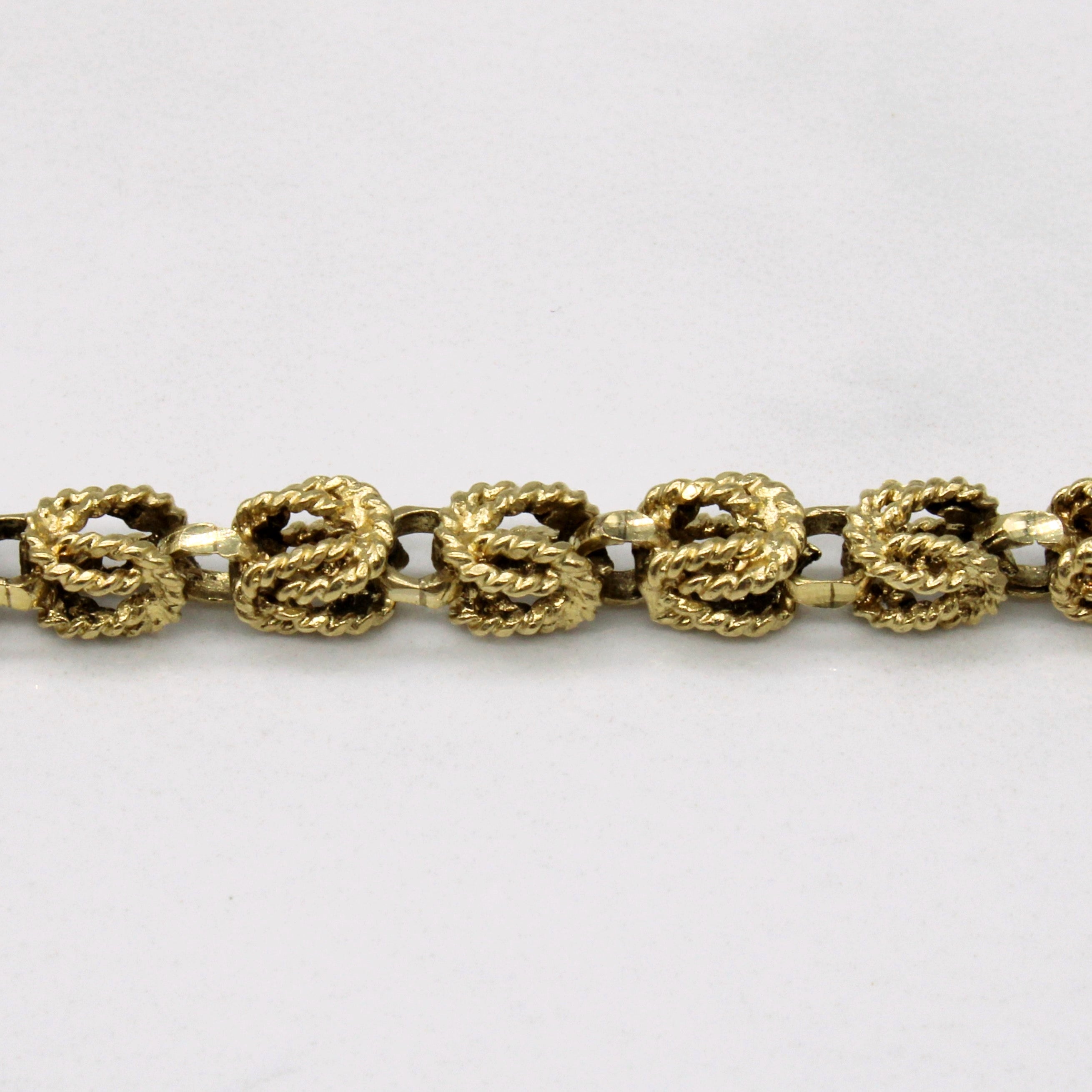 Bracelet en or jaune 14 carats | 7,5" |