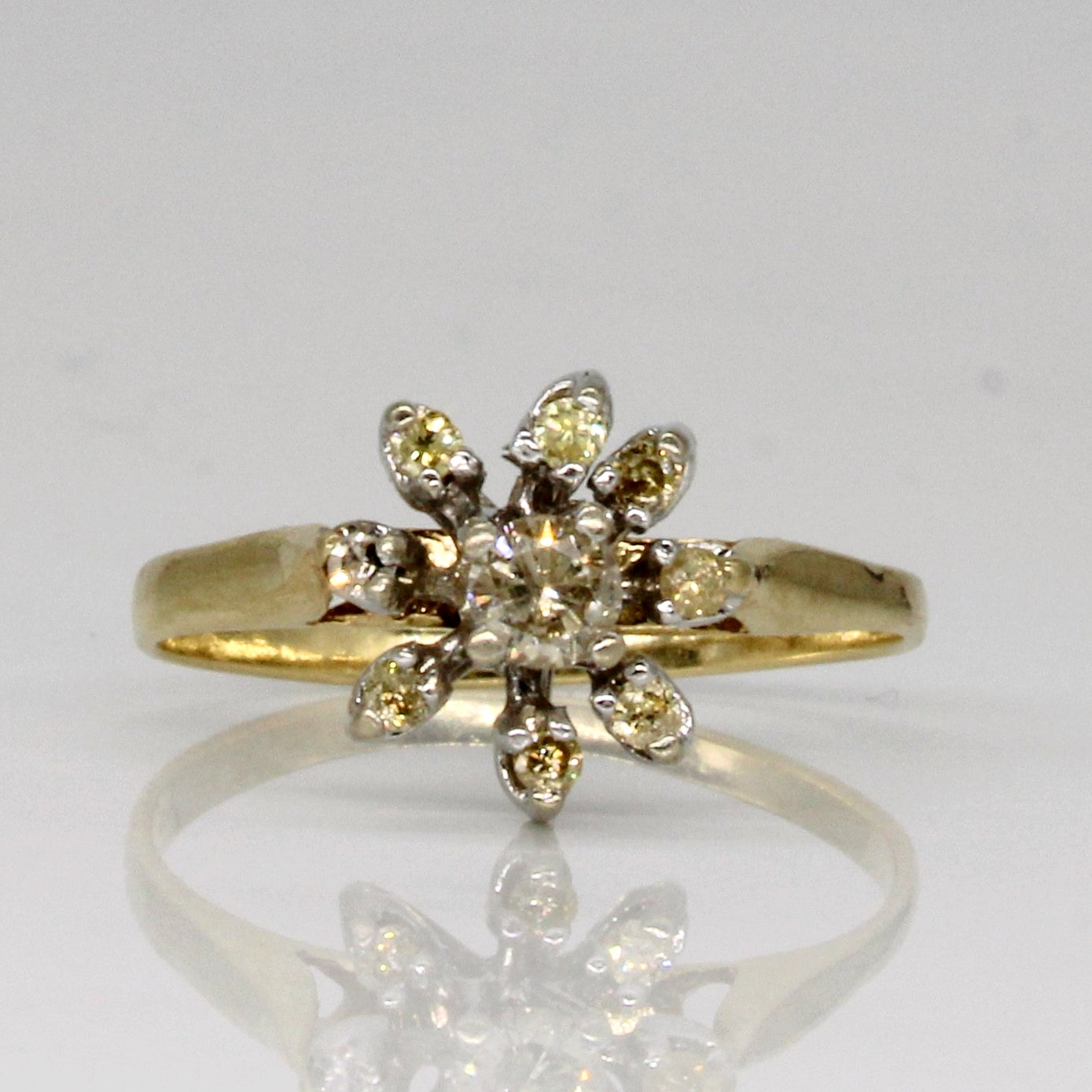 Diamond Cocktail Ring | 0.20ctw | SZ 6.25 |