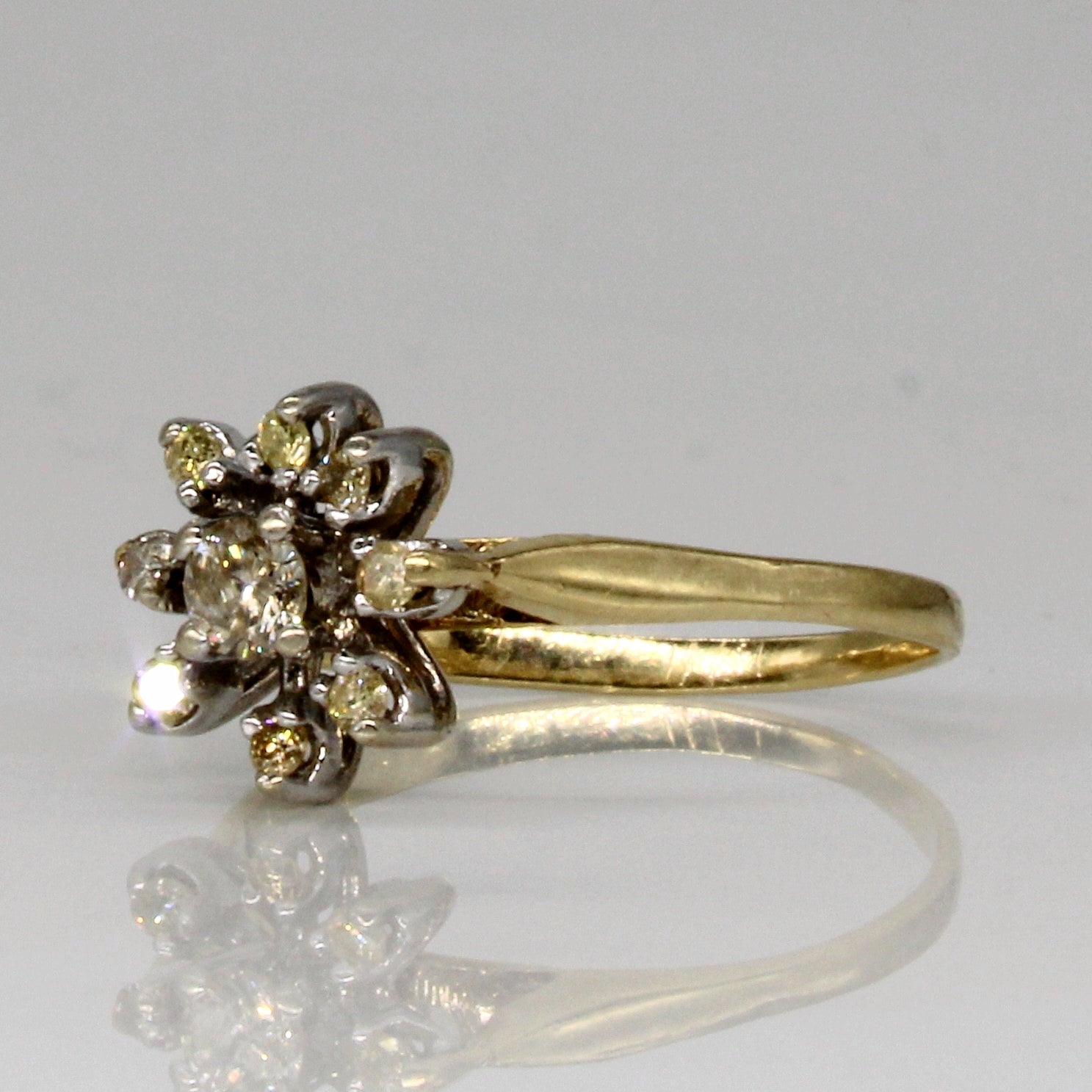 Diamond Cocktail Ring | 0.20ctw | SZ 6.25 |