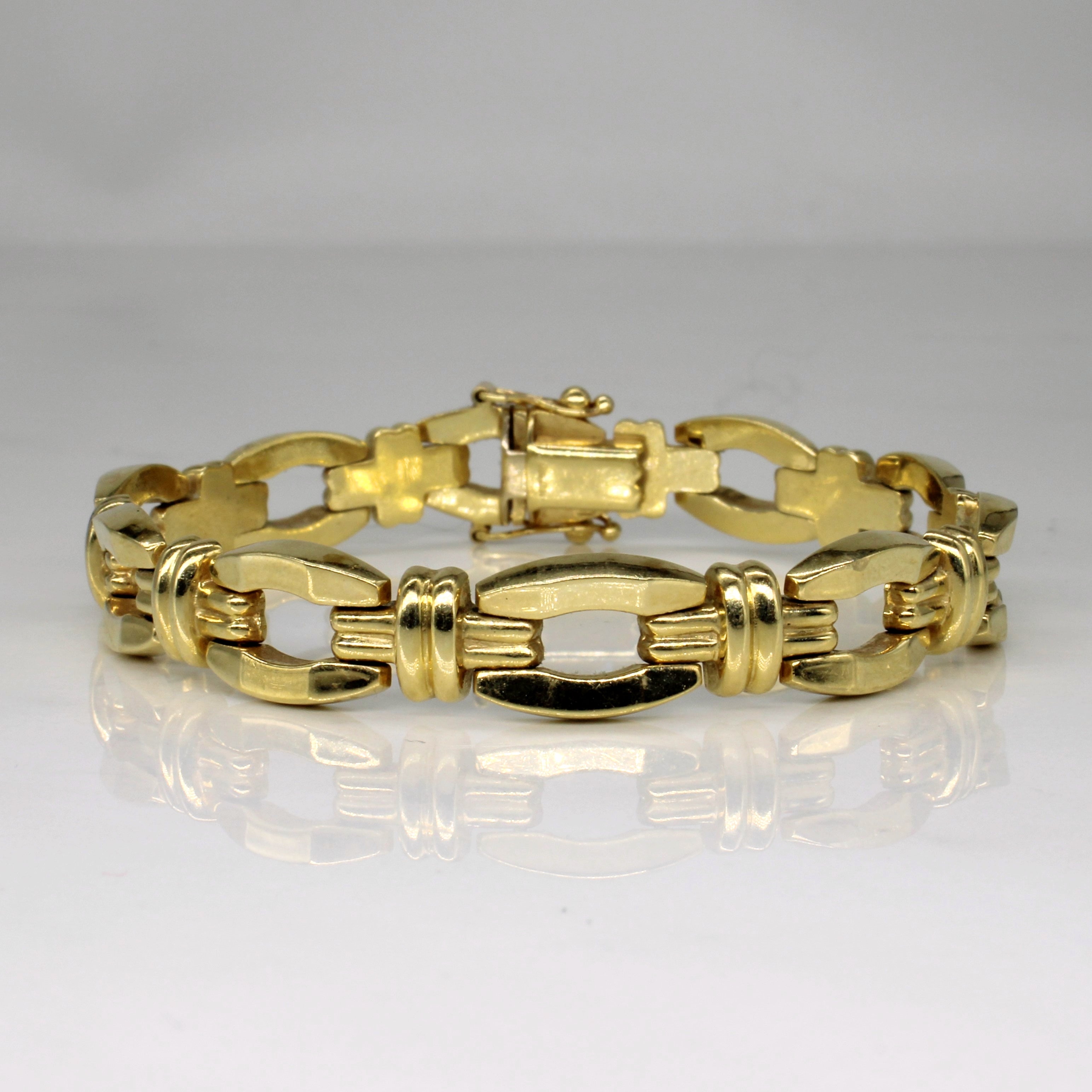 14k Yellow Gold Bracelet | 7" |