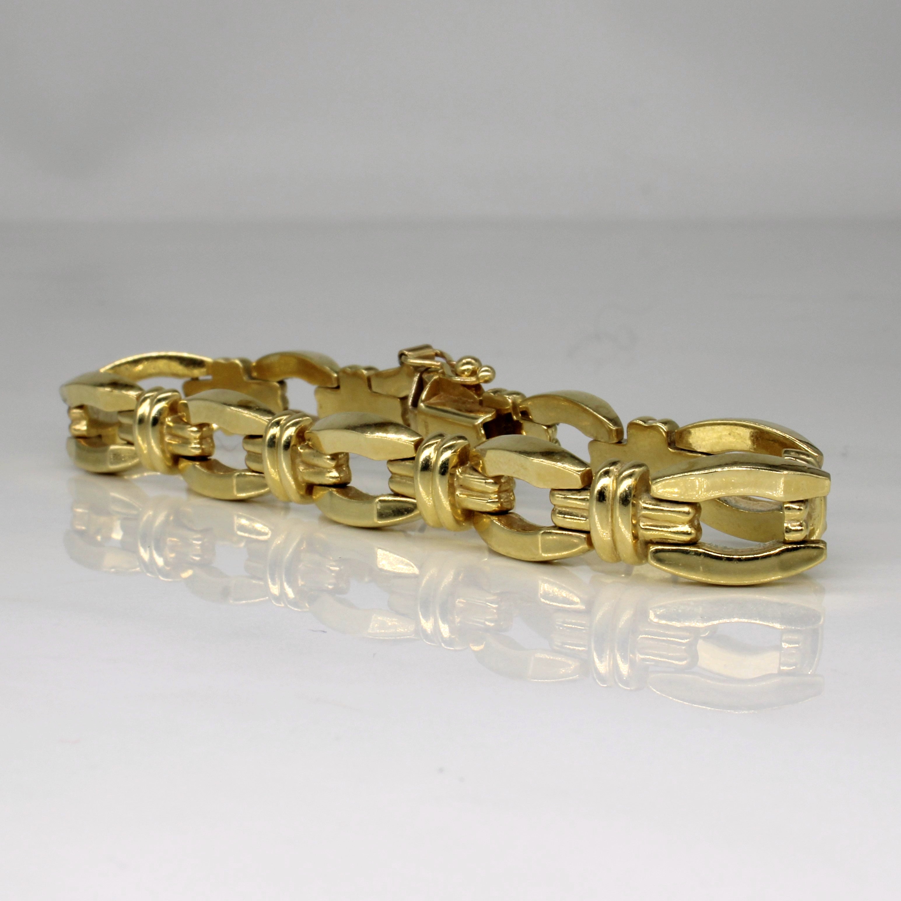 14k Yellow Gold Bracelet | 7" |