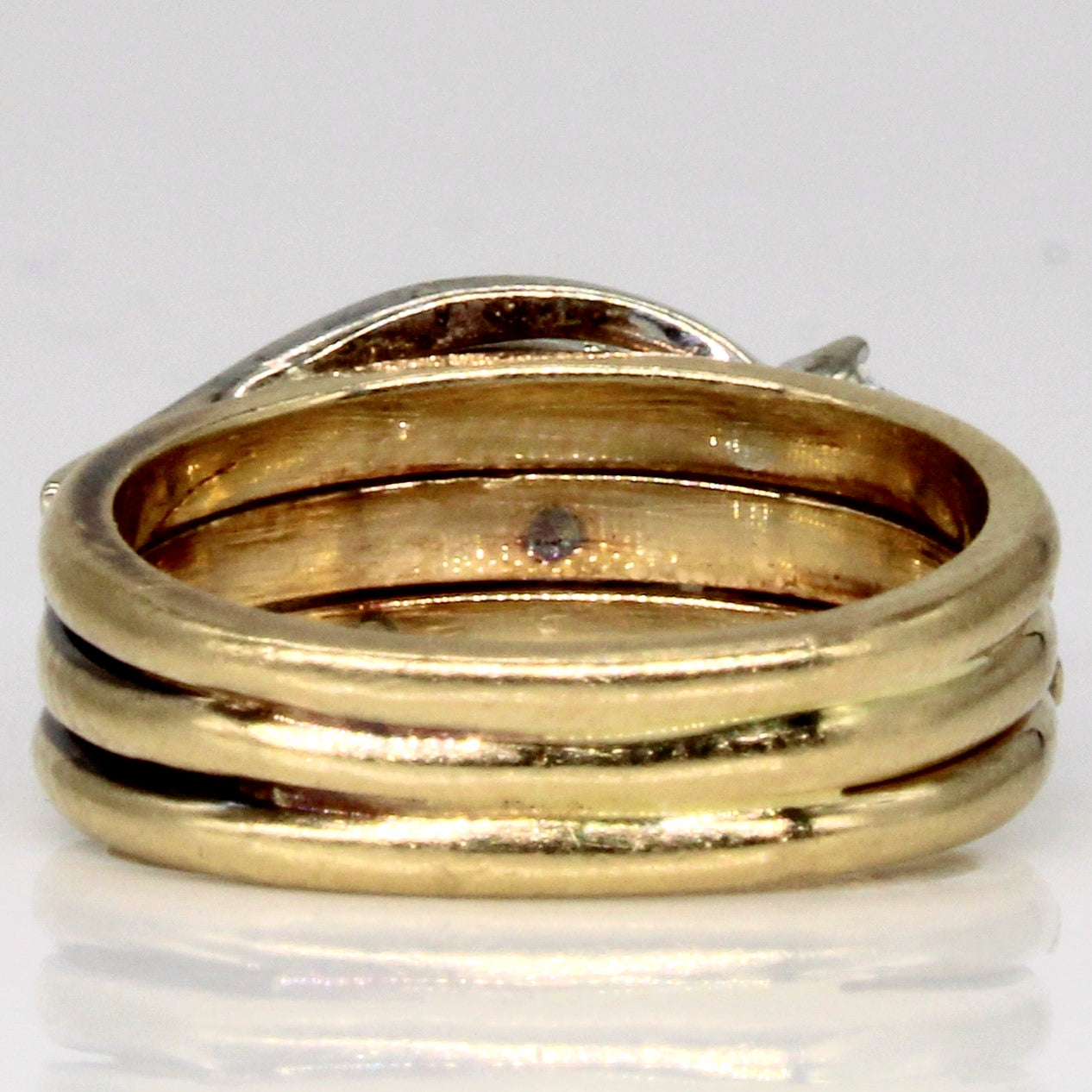 Diamond Bypass Ring | 0.20ctw | SZ 5.5 |