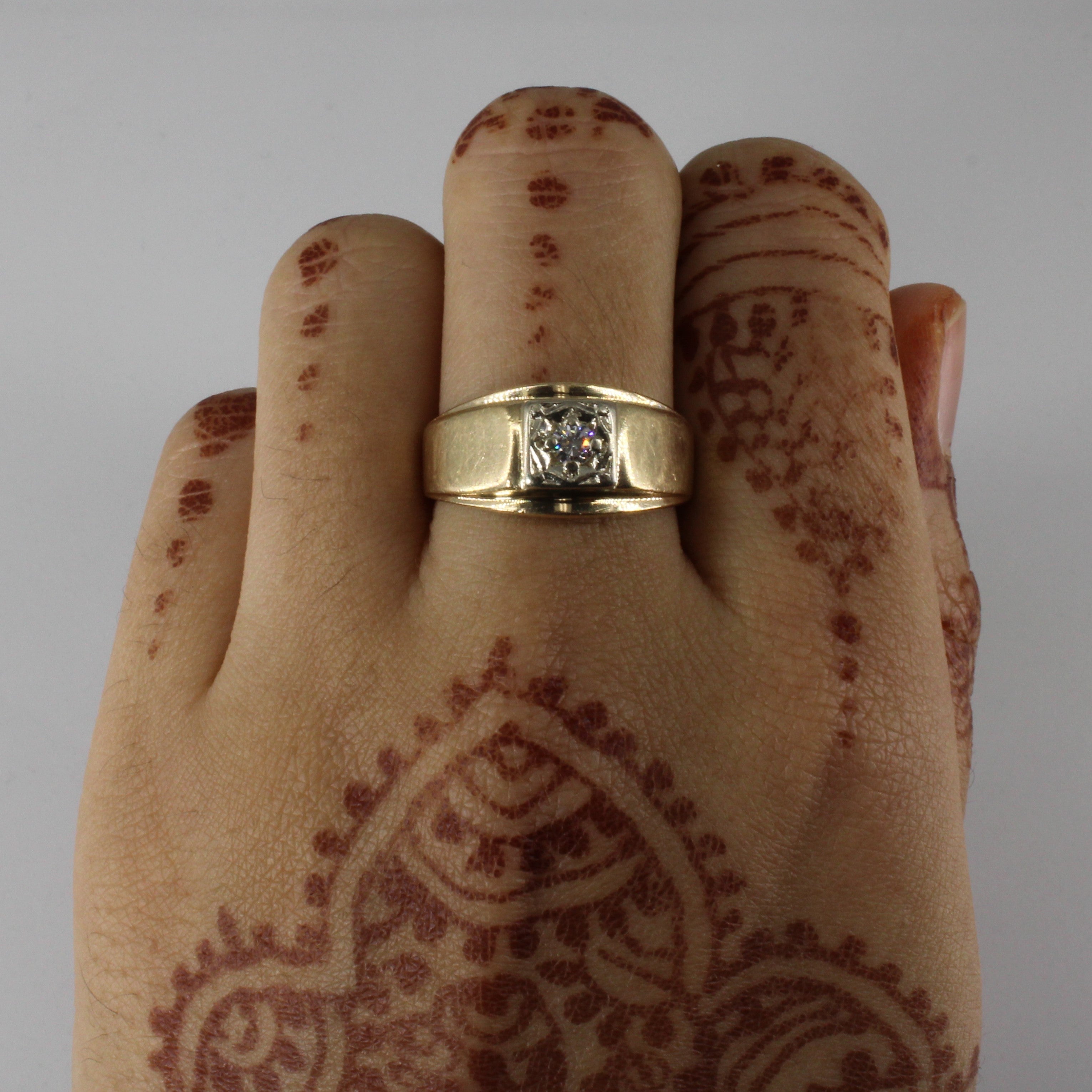 Solitaire Diamond Ring | 0.15ct | SZ 8 |