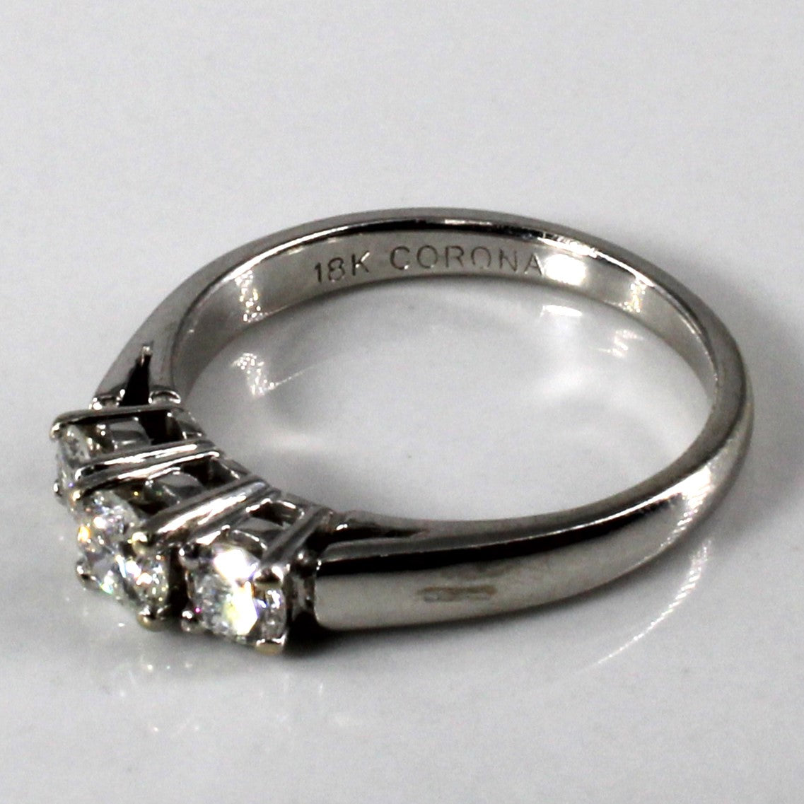 Three Stone Diamond Ring | 0.53ctw | SZ 5 |