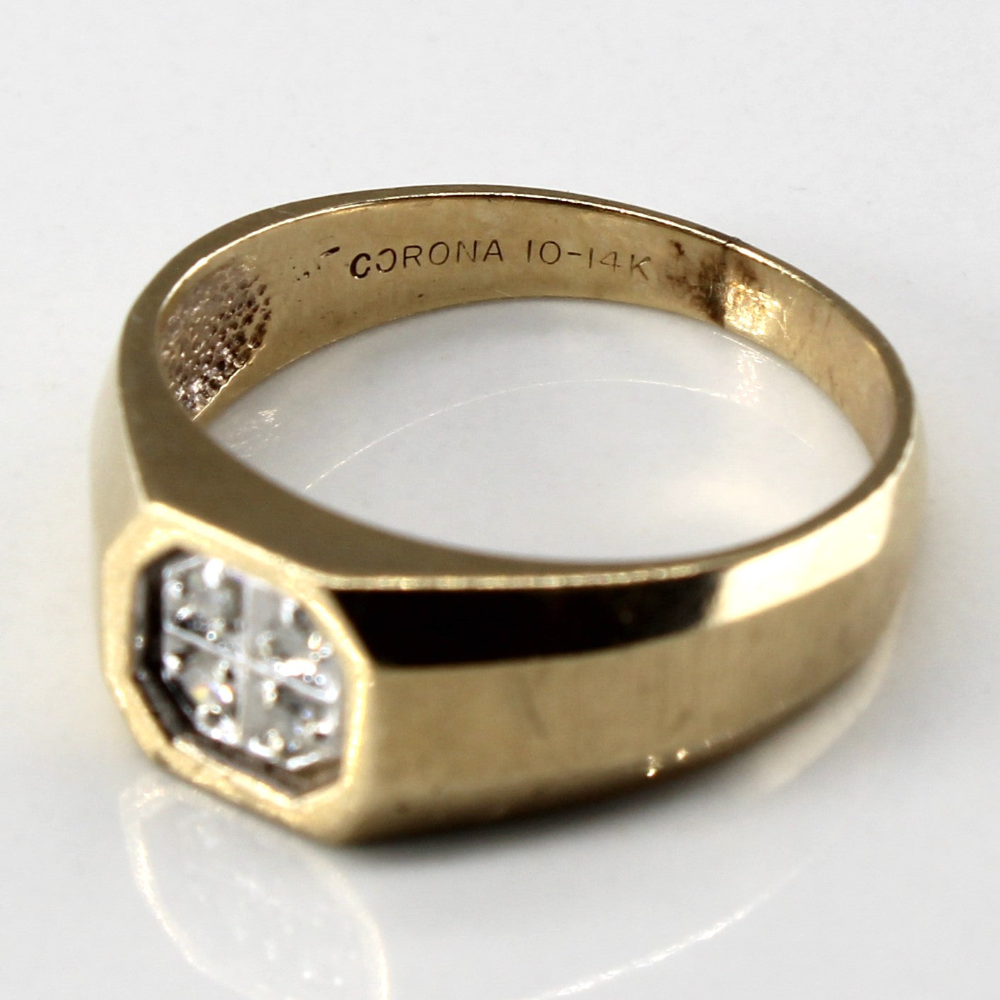 Cluster Diamond Ring | 0.08ctw | SZ 8.5 |